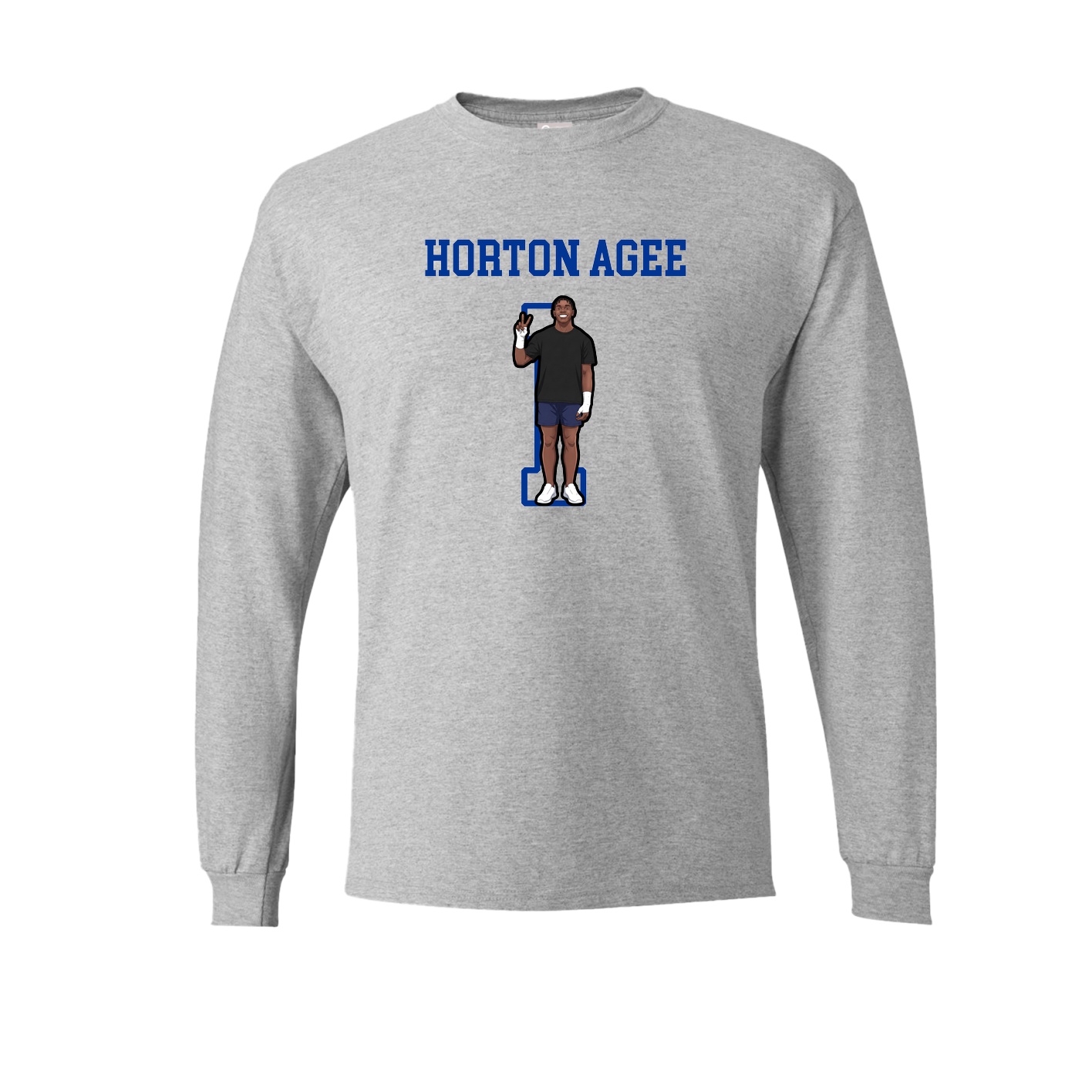 Long Sleeve Tee — Shirsey in Grey