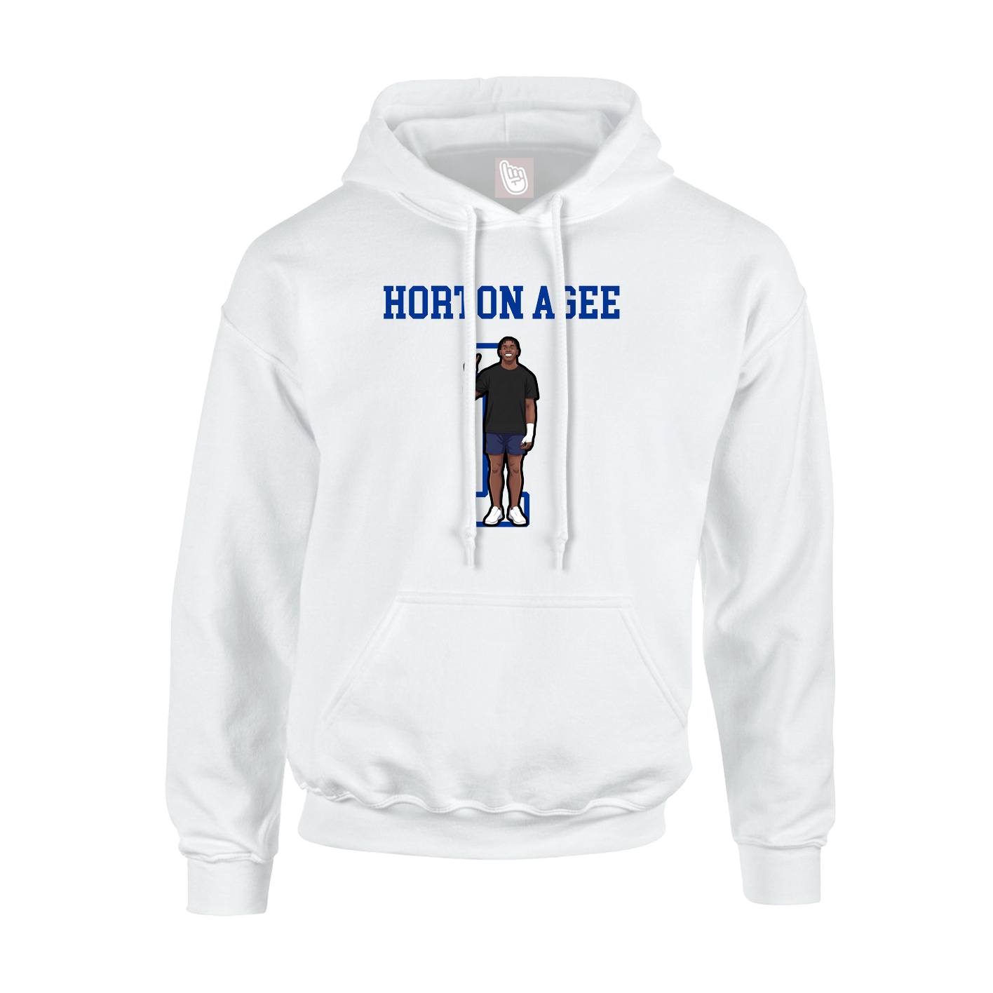 Hoodie — Shirsey in White