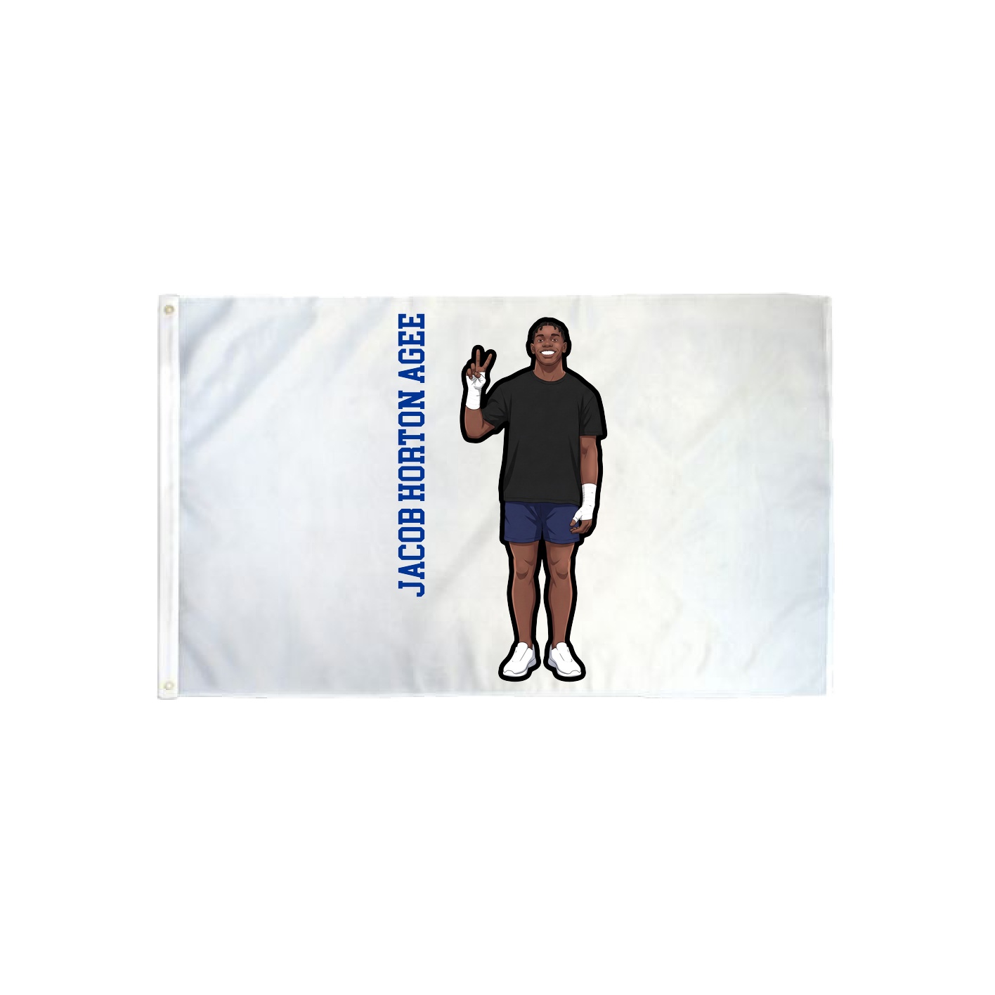 3x5 Flag — Name Vertical in Classic