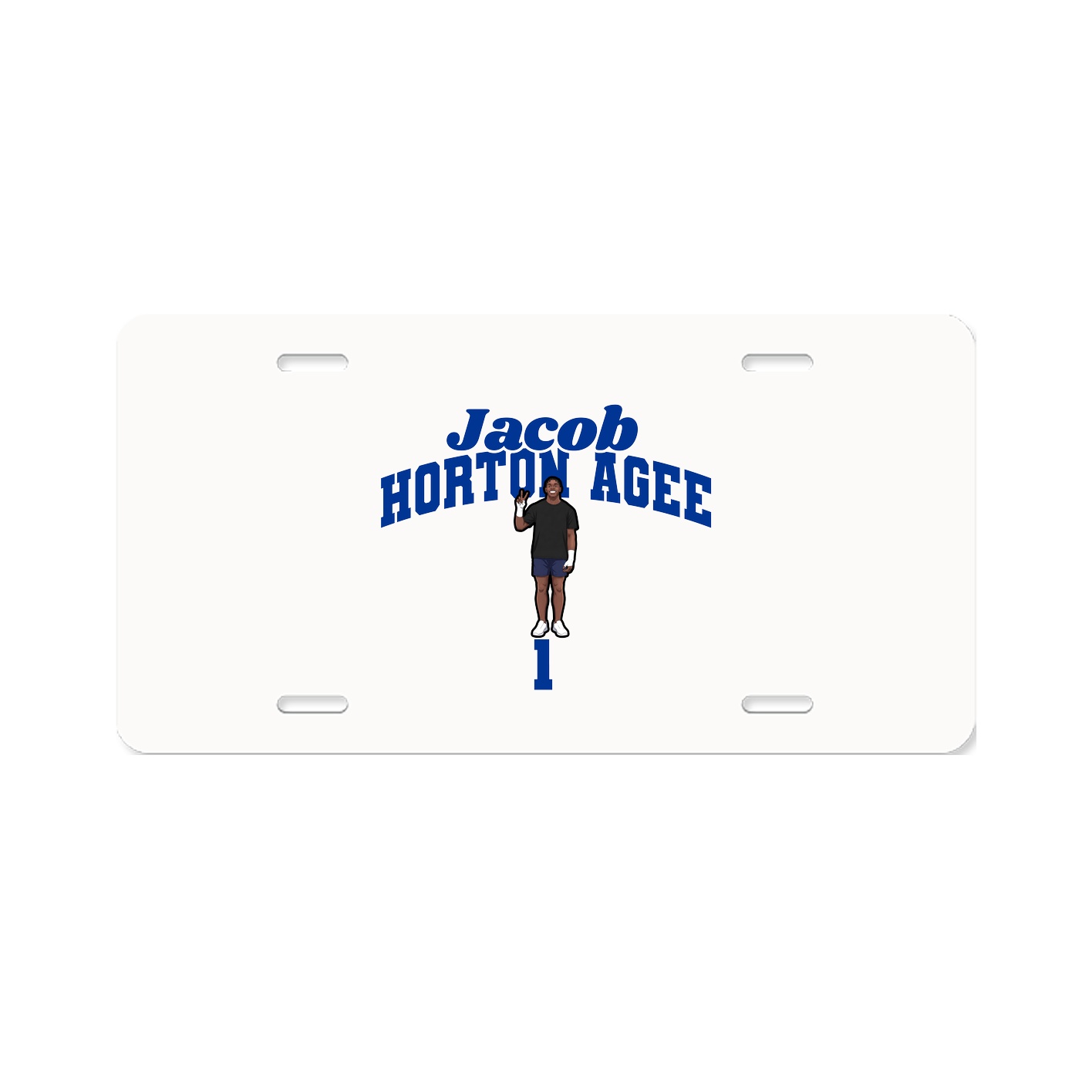 License Plate — Signature Arch in Classic
