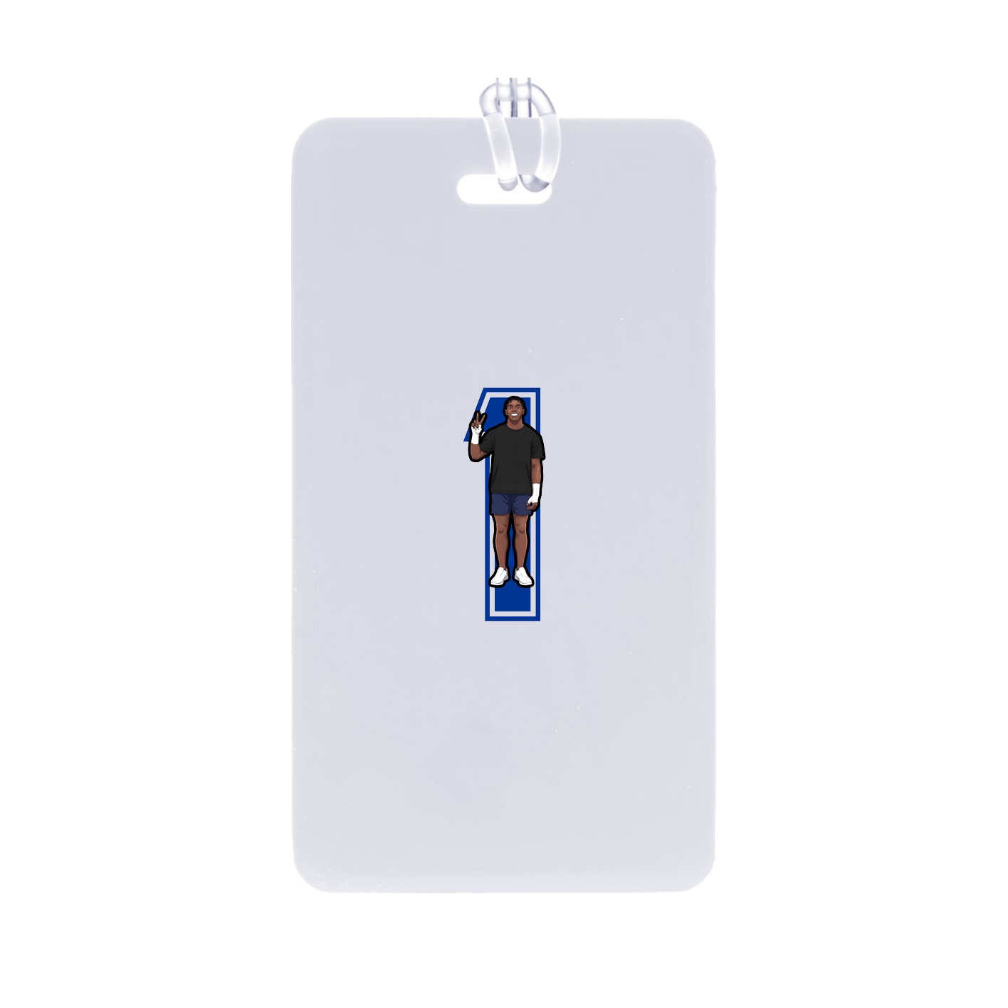 Bag Tag — Number in Classic