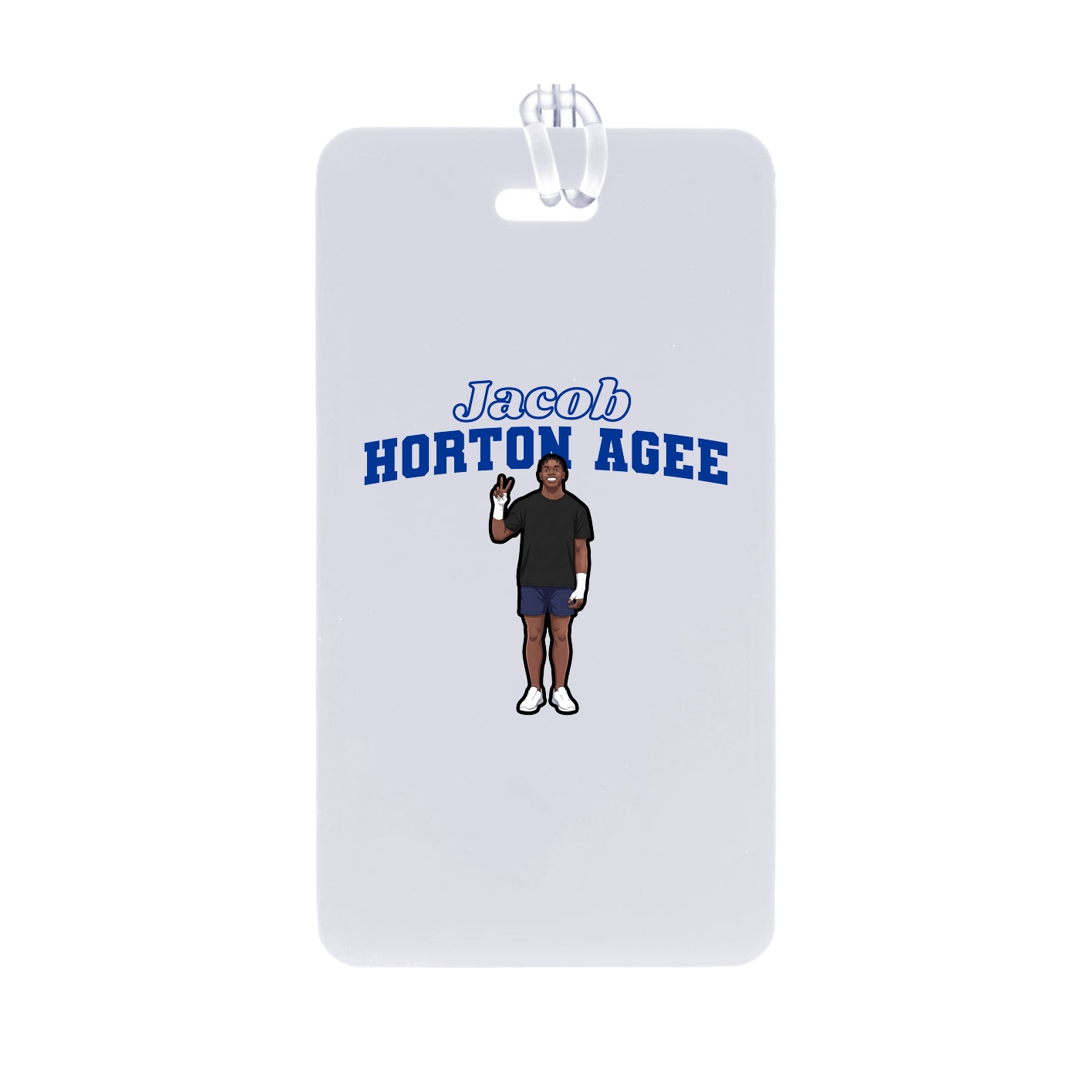 Bag Tag — Name Arch in Classic