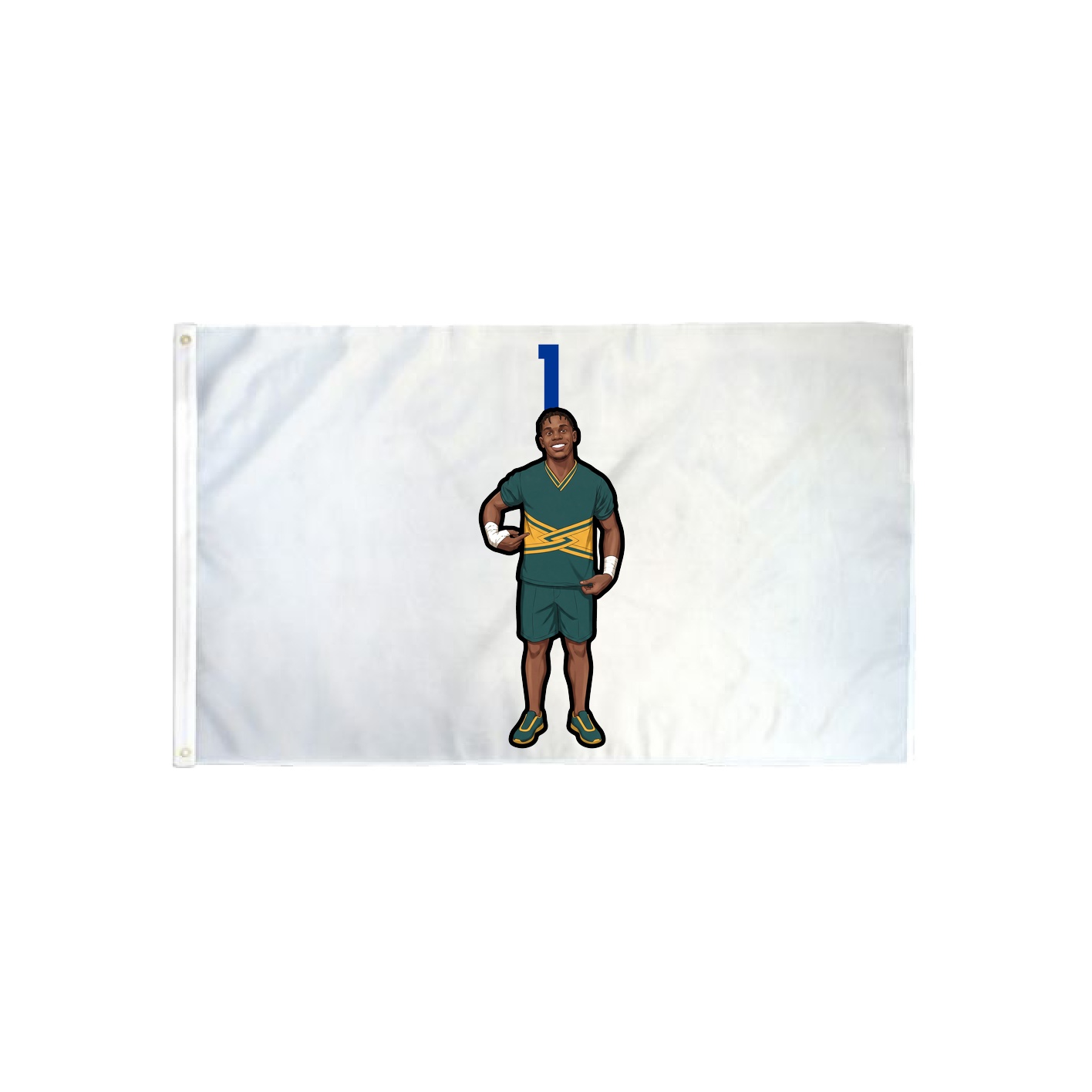 3x5 Flag — Number Top in Classic