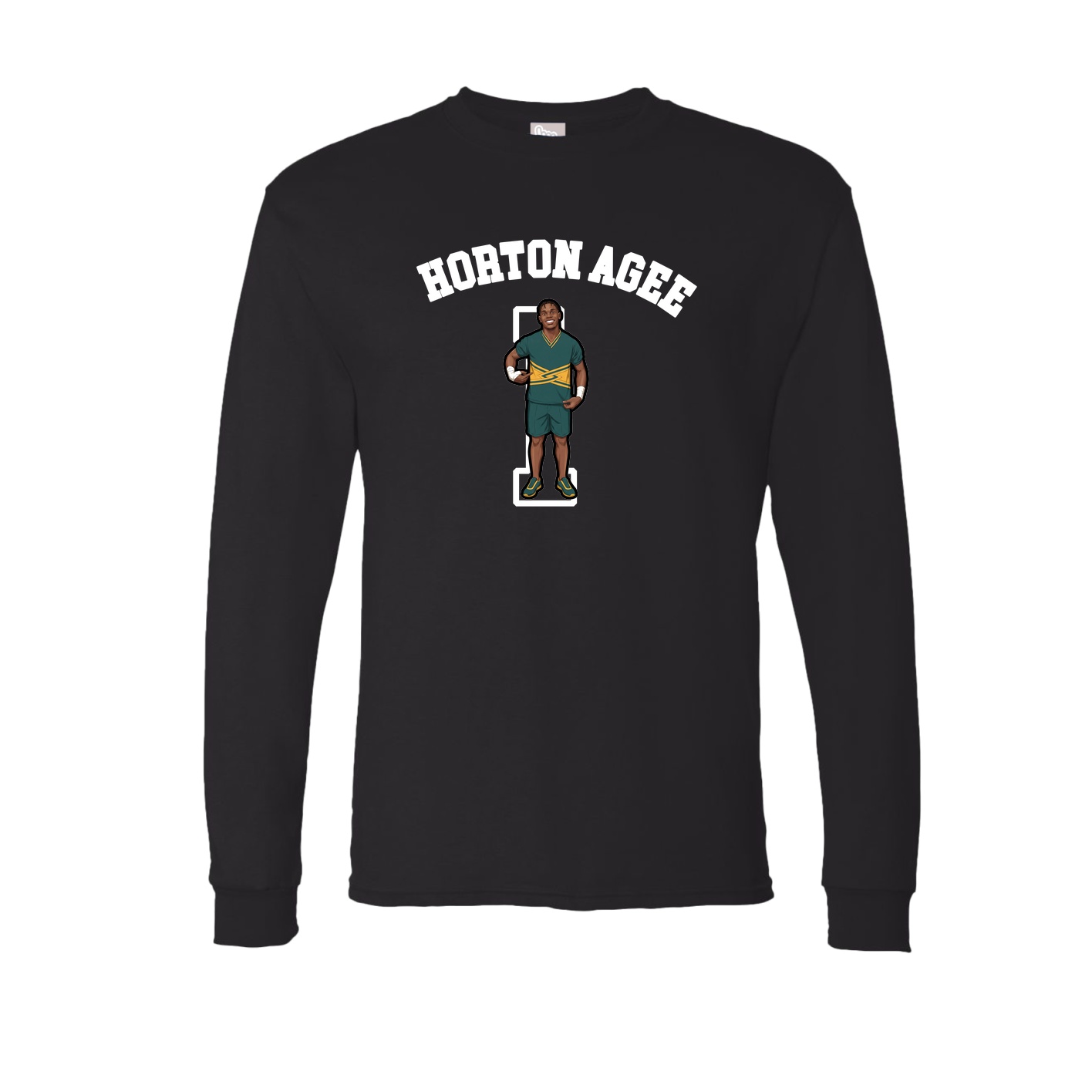 Long Sleeve Tee — Shirsey Arch in Black