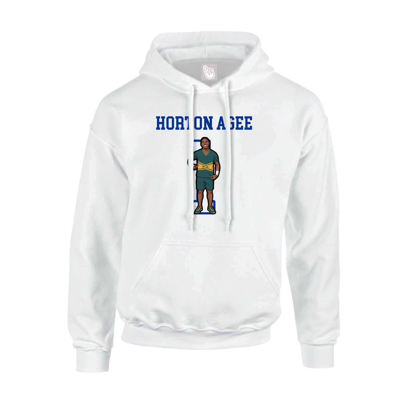 Youth Hoodie — Shirsey in White