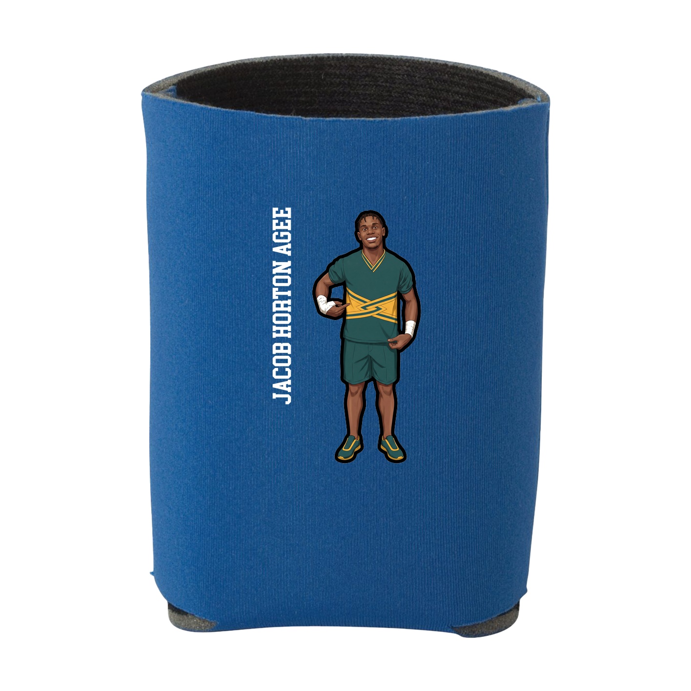 Can Holder — Name Vertical in Royal