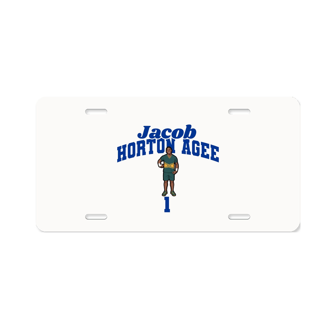 License Plate — Signature Arch in Classic