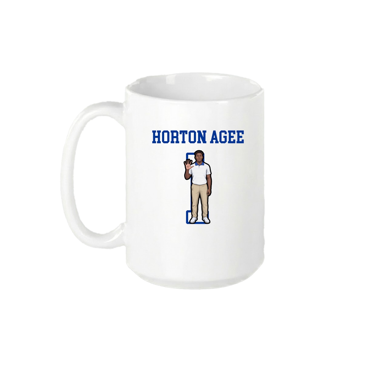 15oz Coffee Mug — Shirsey in White