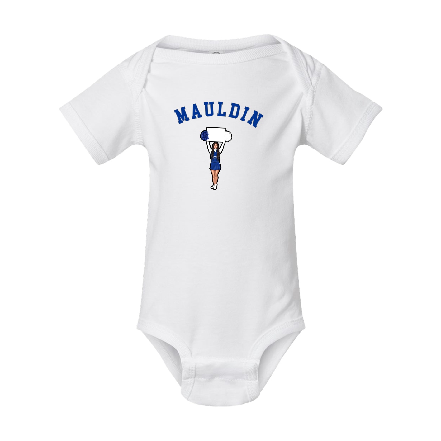 Baby Onesie — Shirsey Arch in White