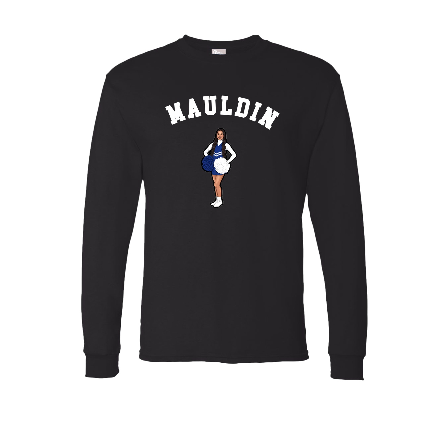Long Sleeve Tee — Shirsey Arch in Black