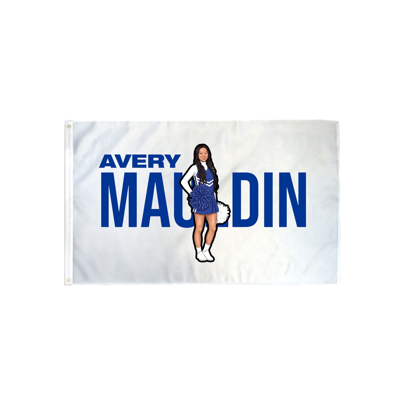 3x5 Flag — Player Name in Classic