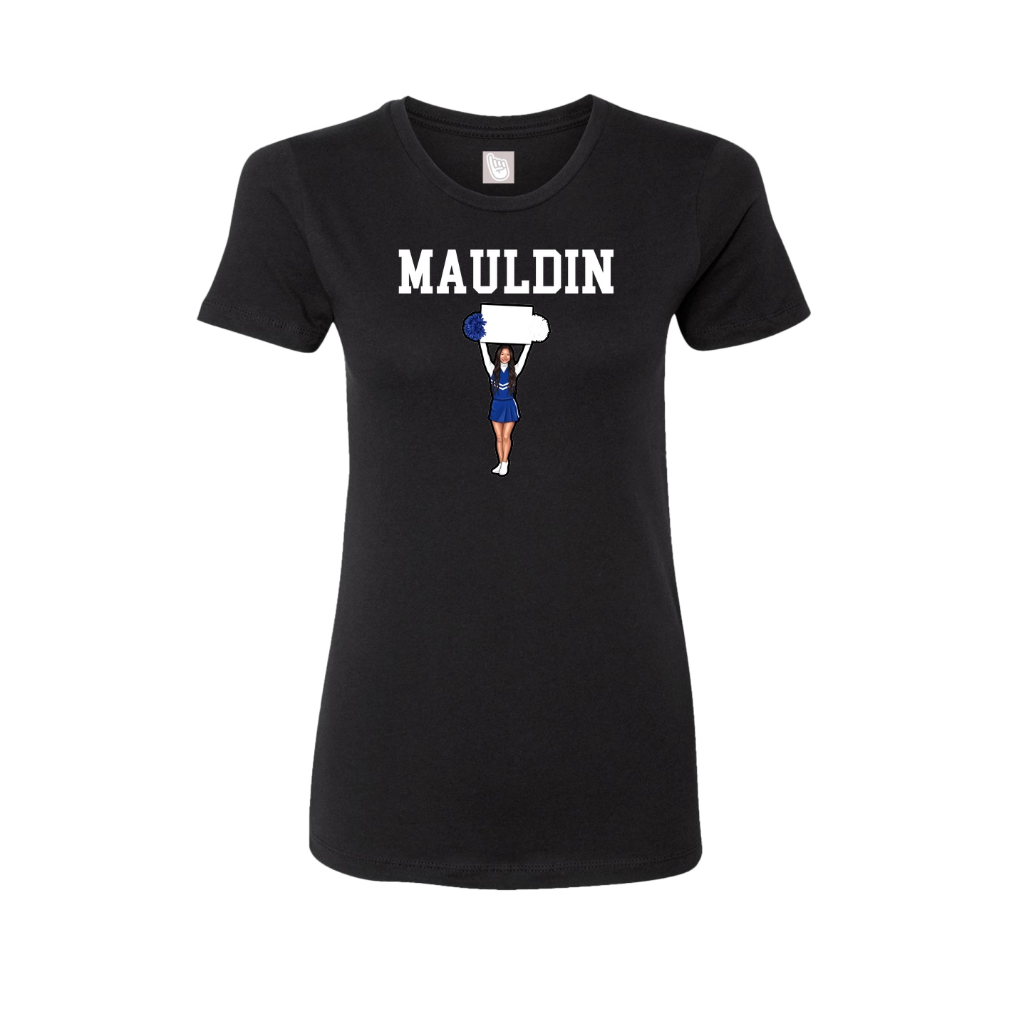Fitted Women's Tee — Shirsey in Black