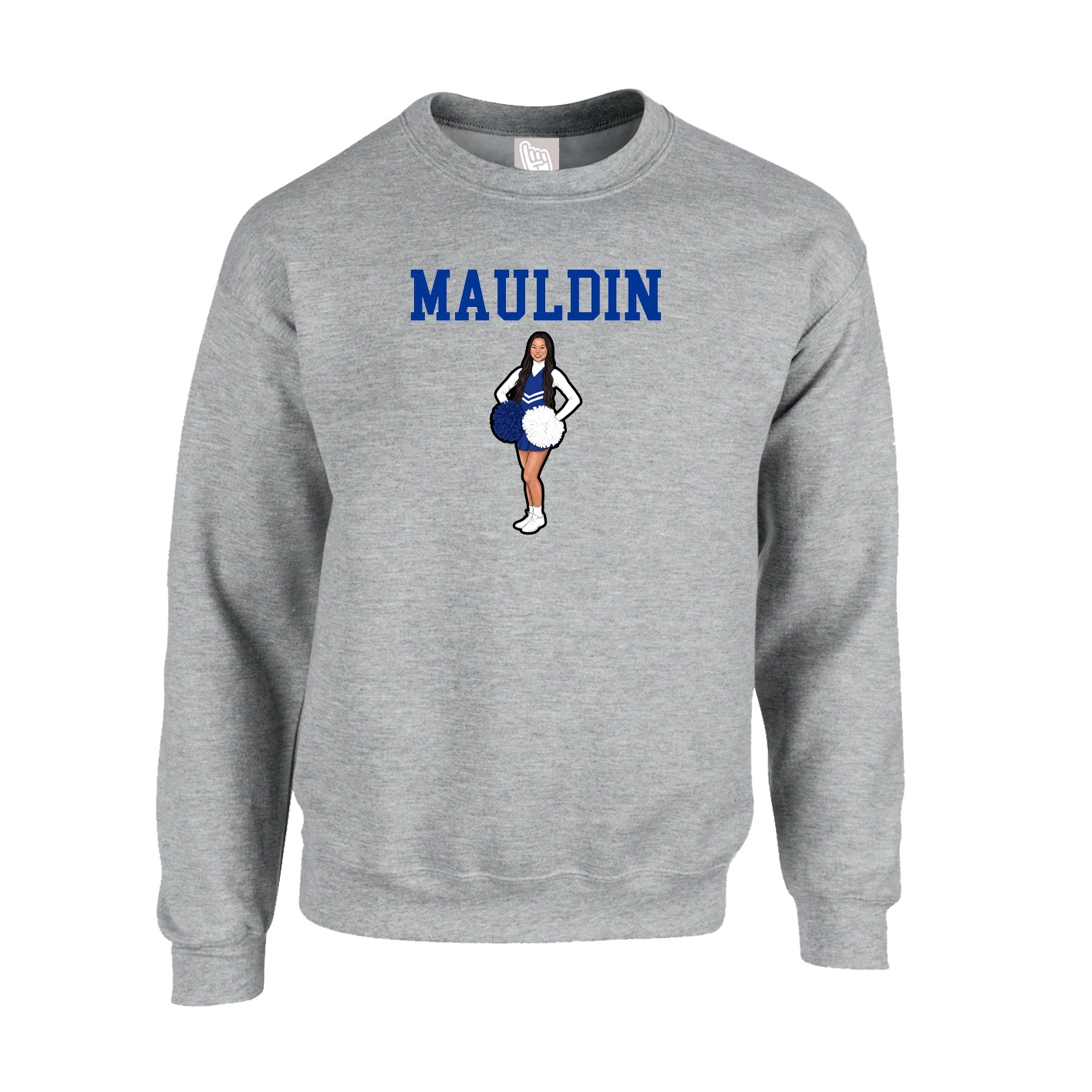 Fleece Crew — Shirsey in Grey