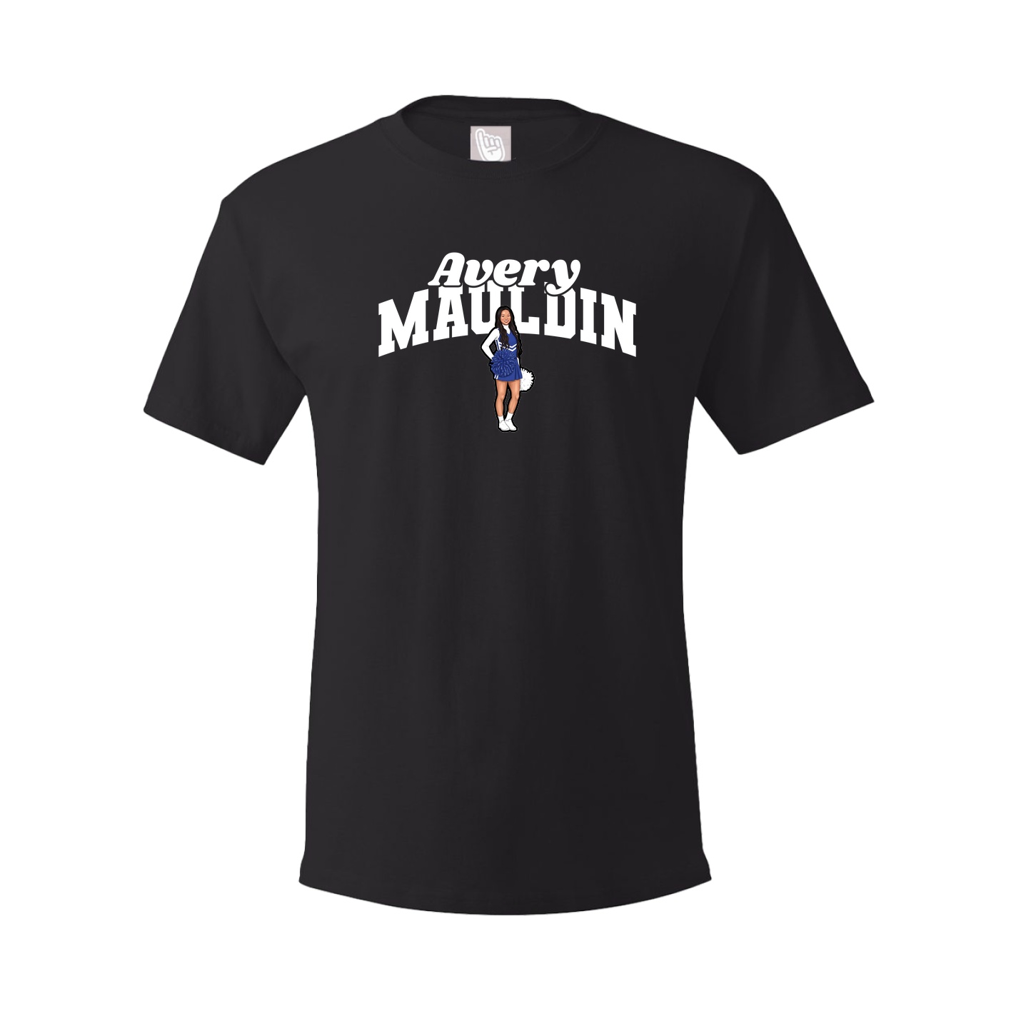 Youth Tee — Signature Arch in Black