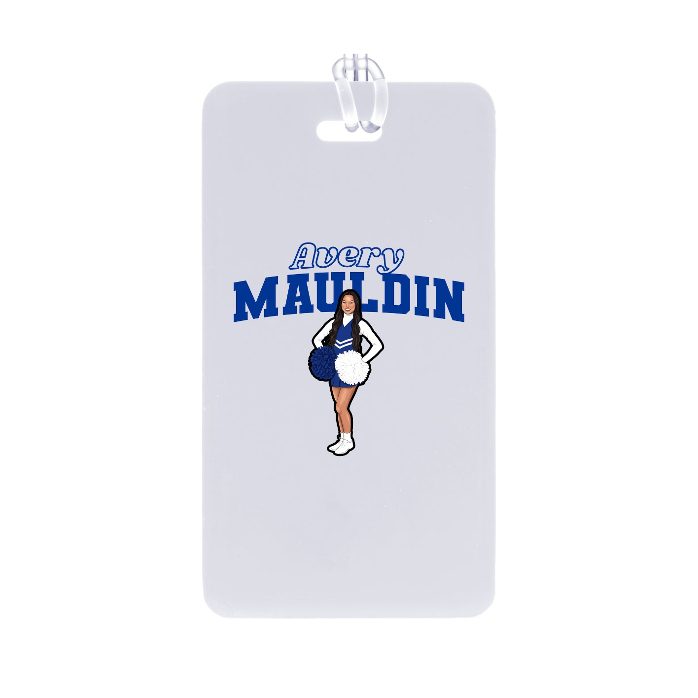 Bag Tag — Name Arch in Classic