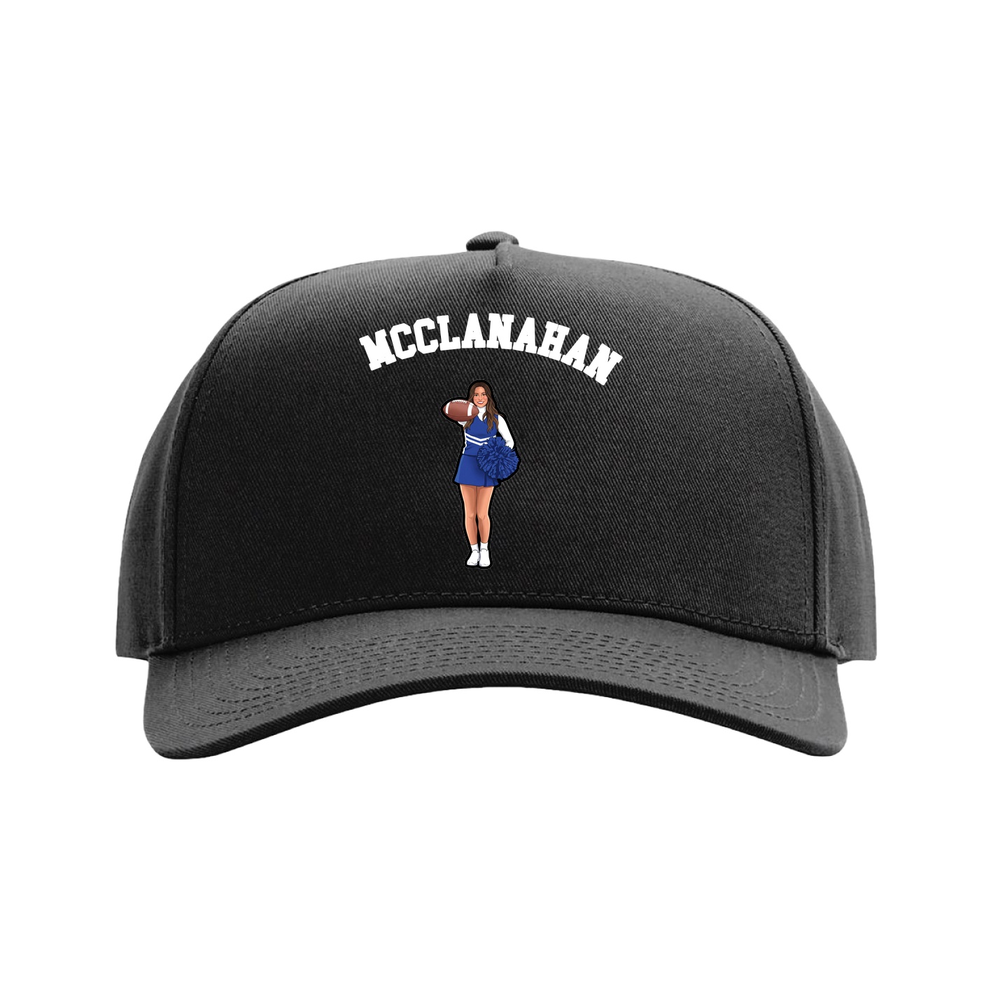 Full Fabric Five-Panel Champ Cap