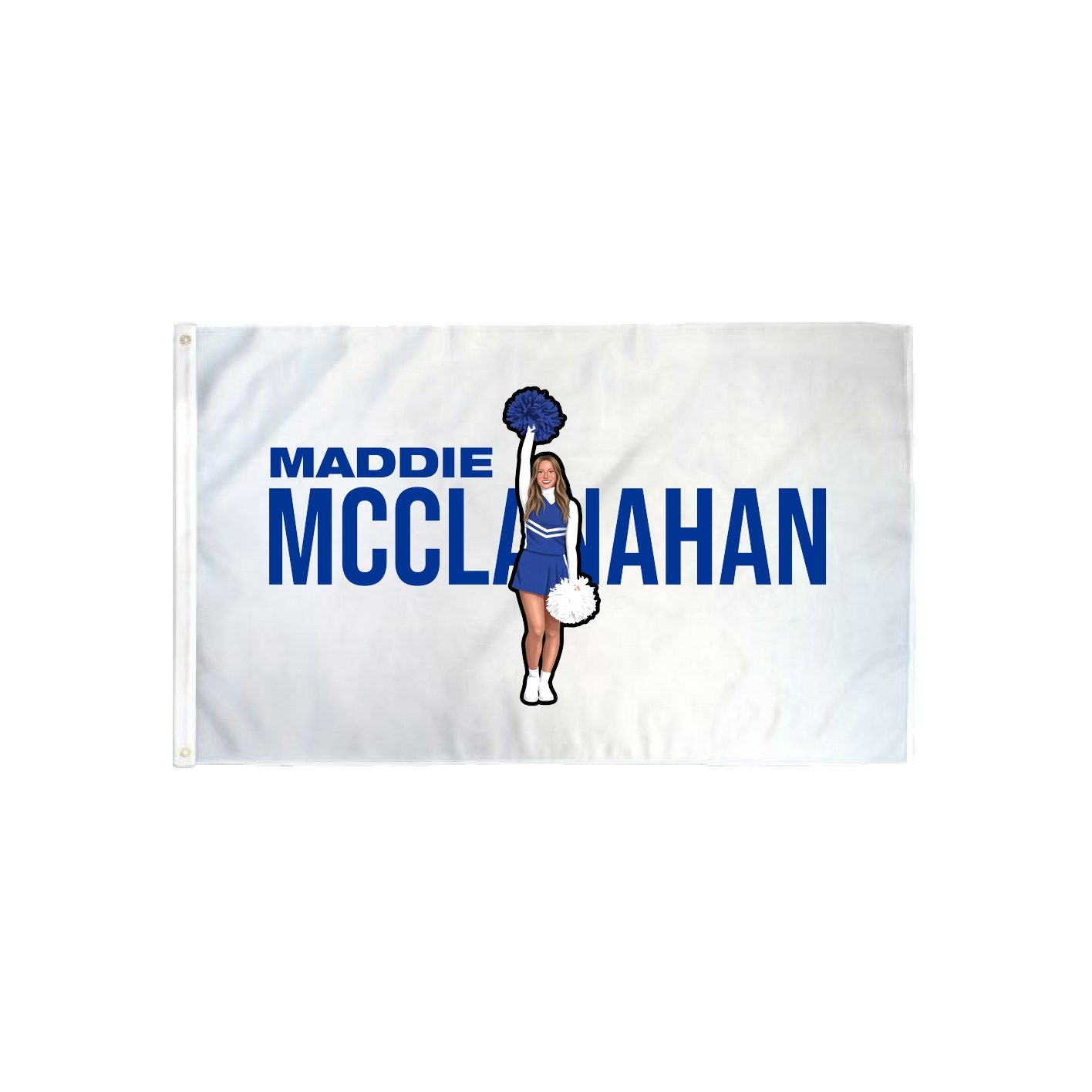 3x5 Flag — Player Name in Classic
