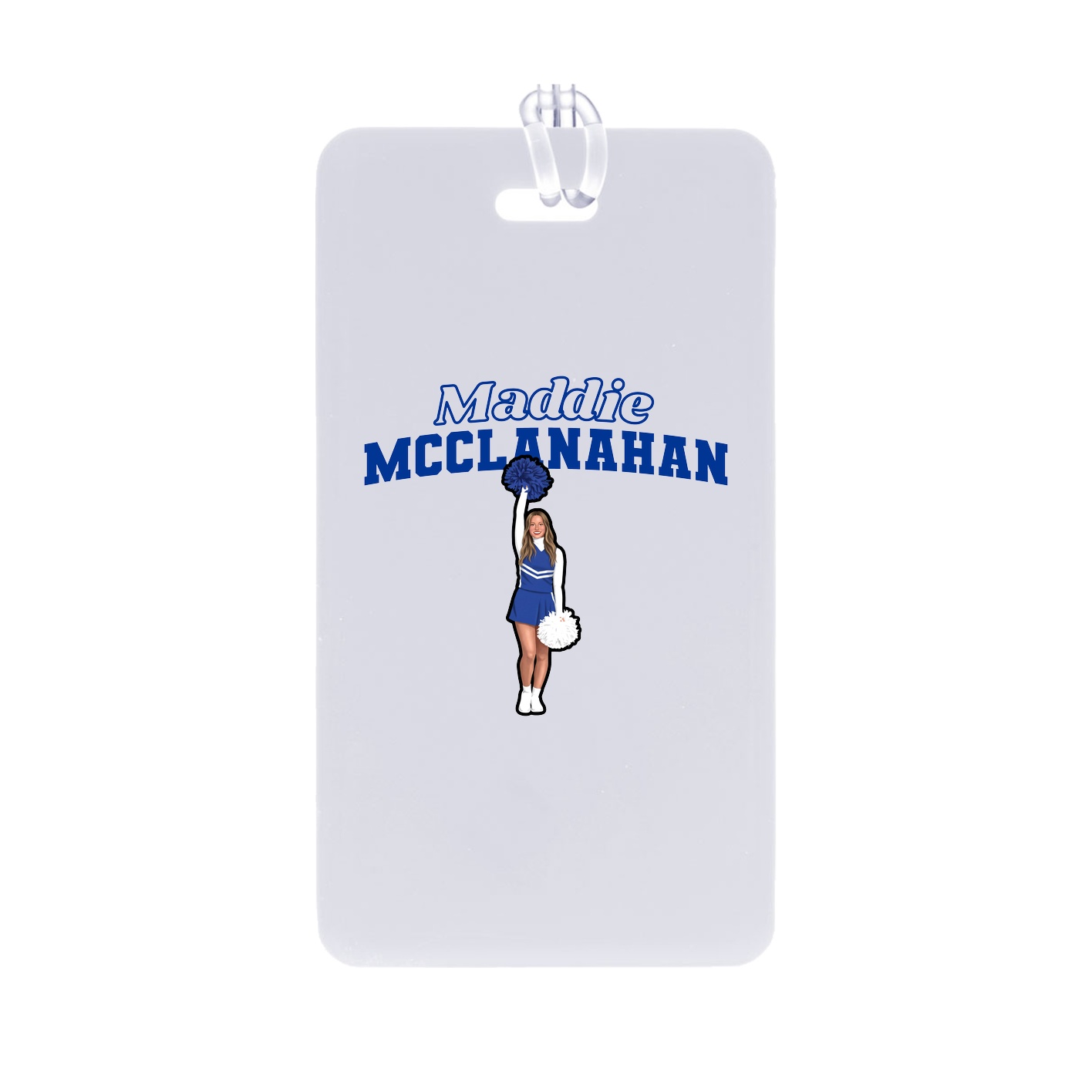 Bag Tag — Name Arch in Classic