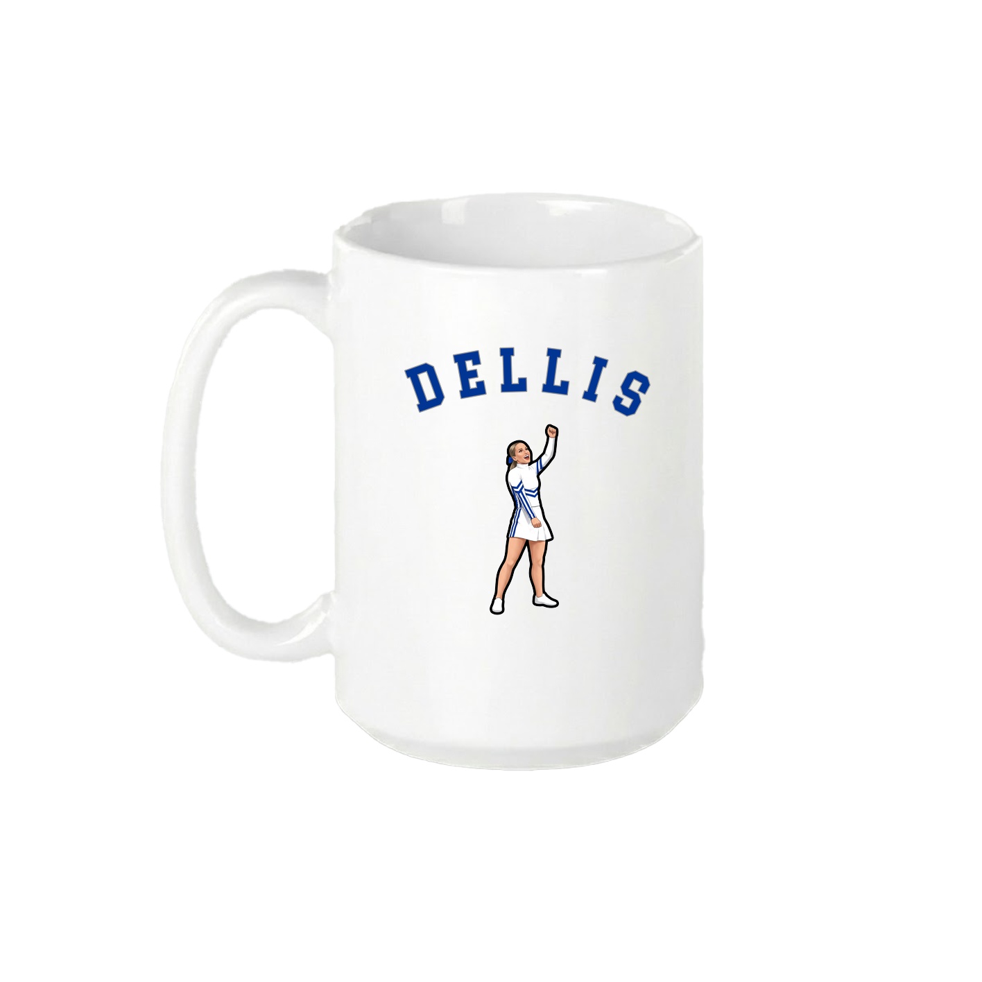 15oz Coffee Mug — Shirsey Arch in White