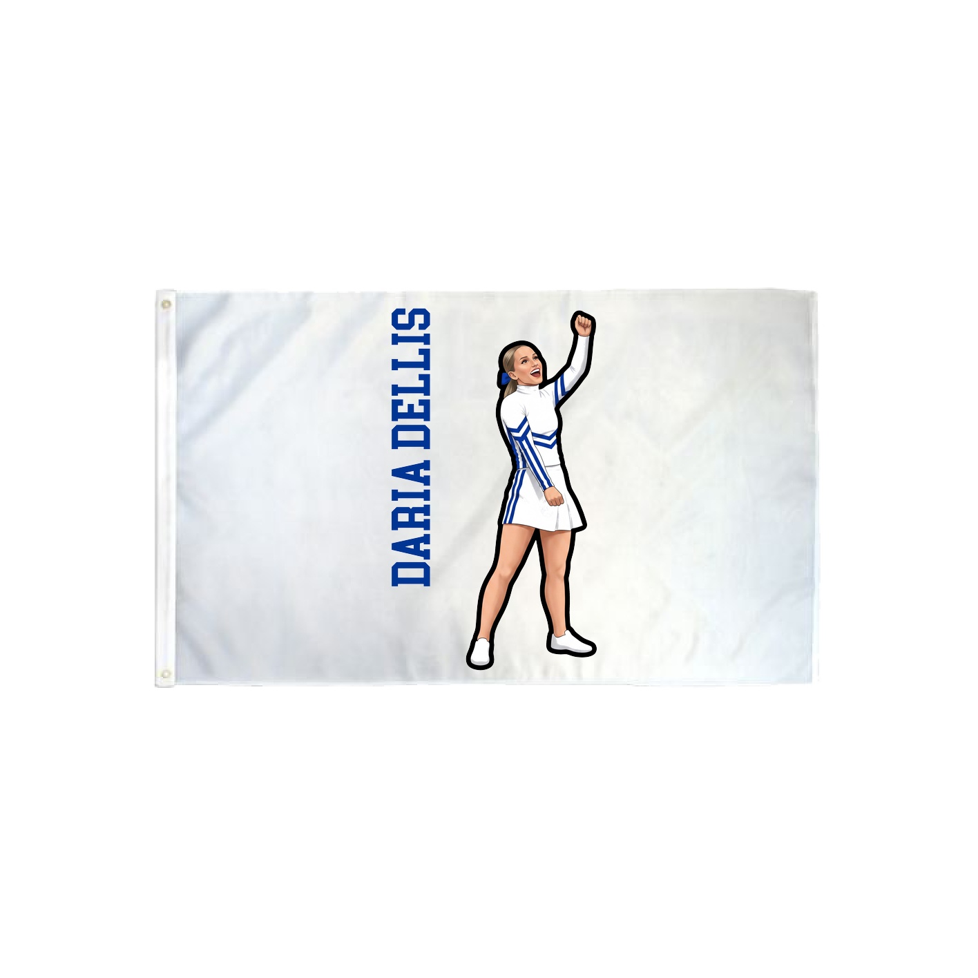 3x5 Flag — Name Vertical in Classic