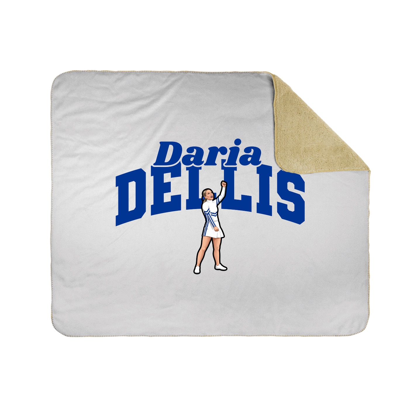 Throw Blanket — Signature Arch in White