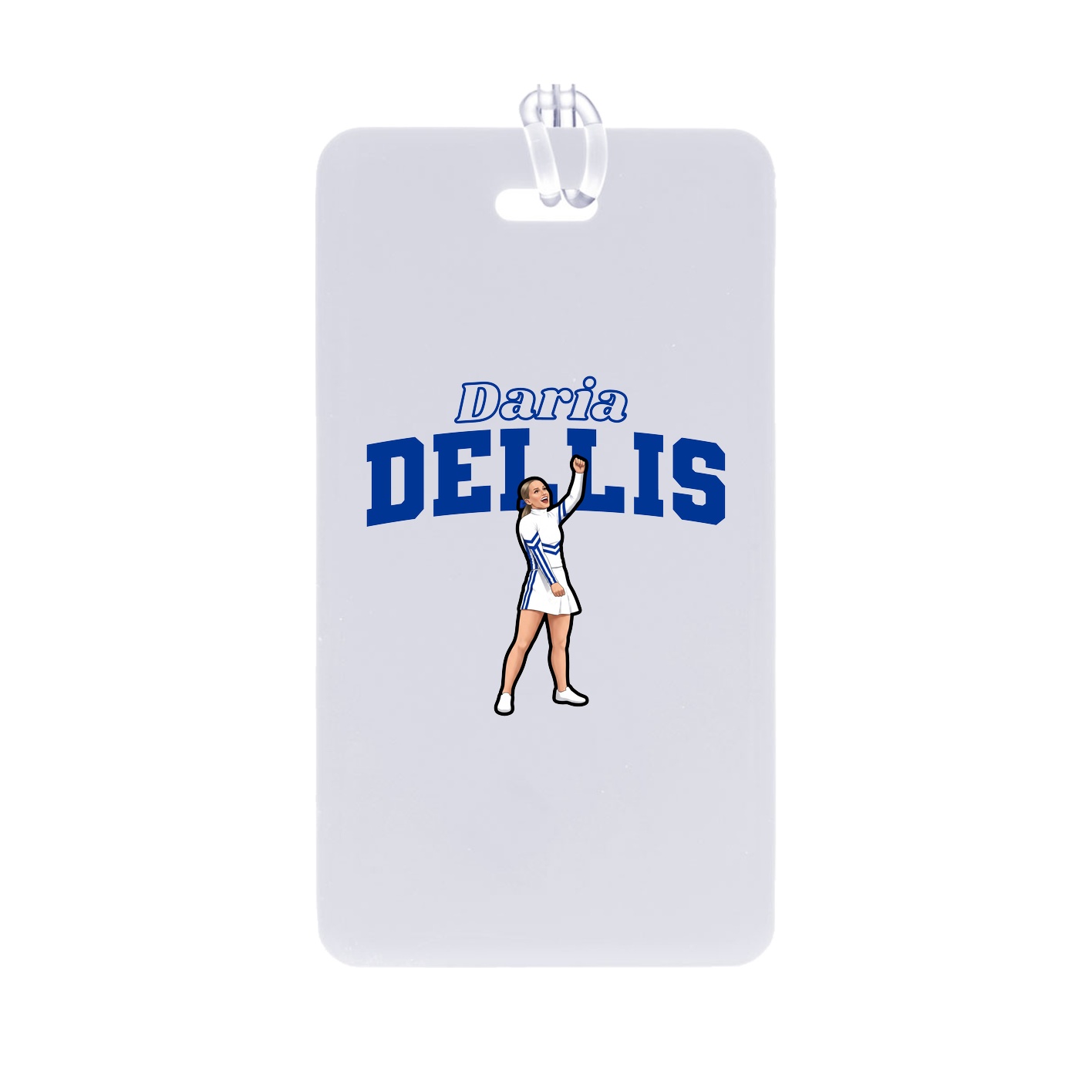 Bag Tag — Name Arch in Classic