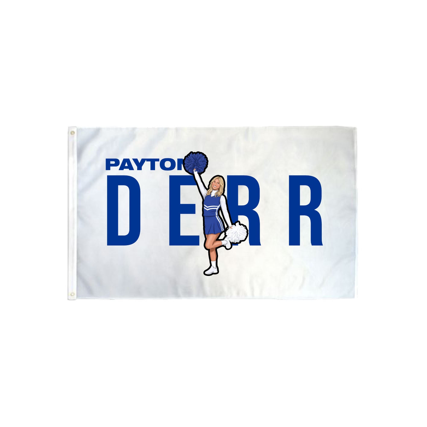 3x5 Flag — Player Name in Classic