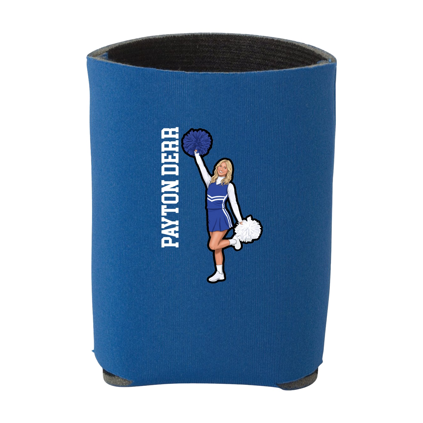 Can Holder — Name Vertical in Royal