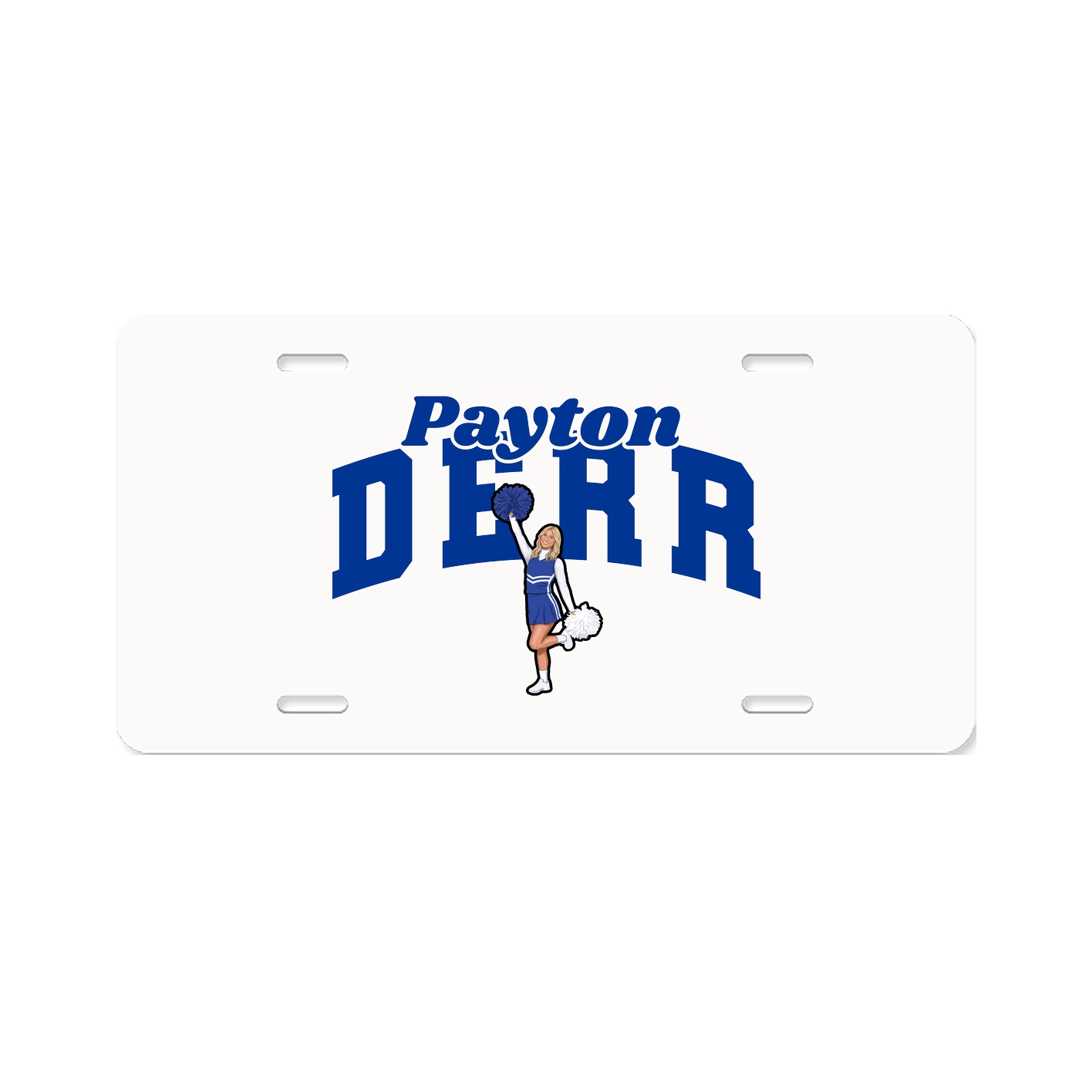 License Plate — Signature Arch in Classic