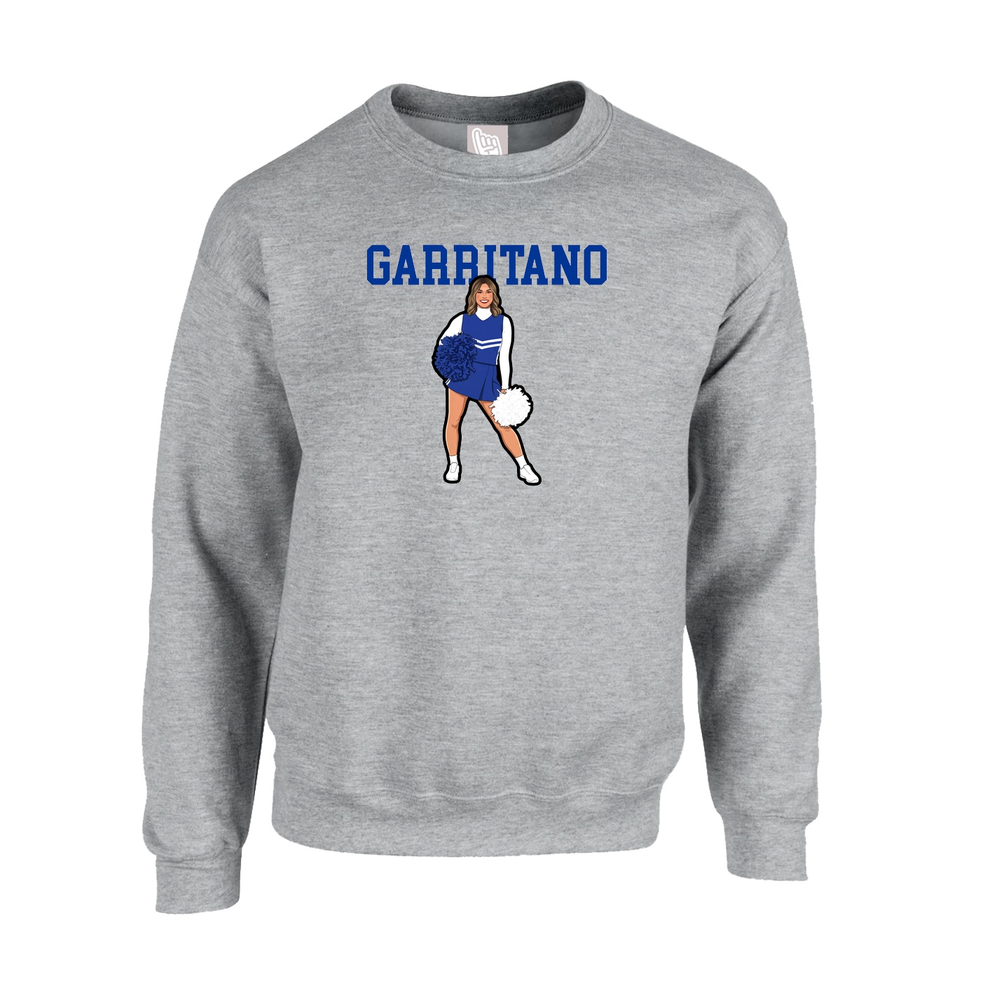 Fleece Crew — Shirsey in Grey