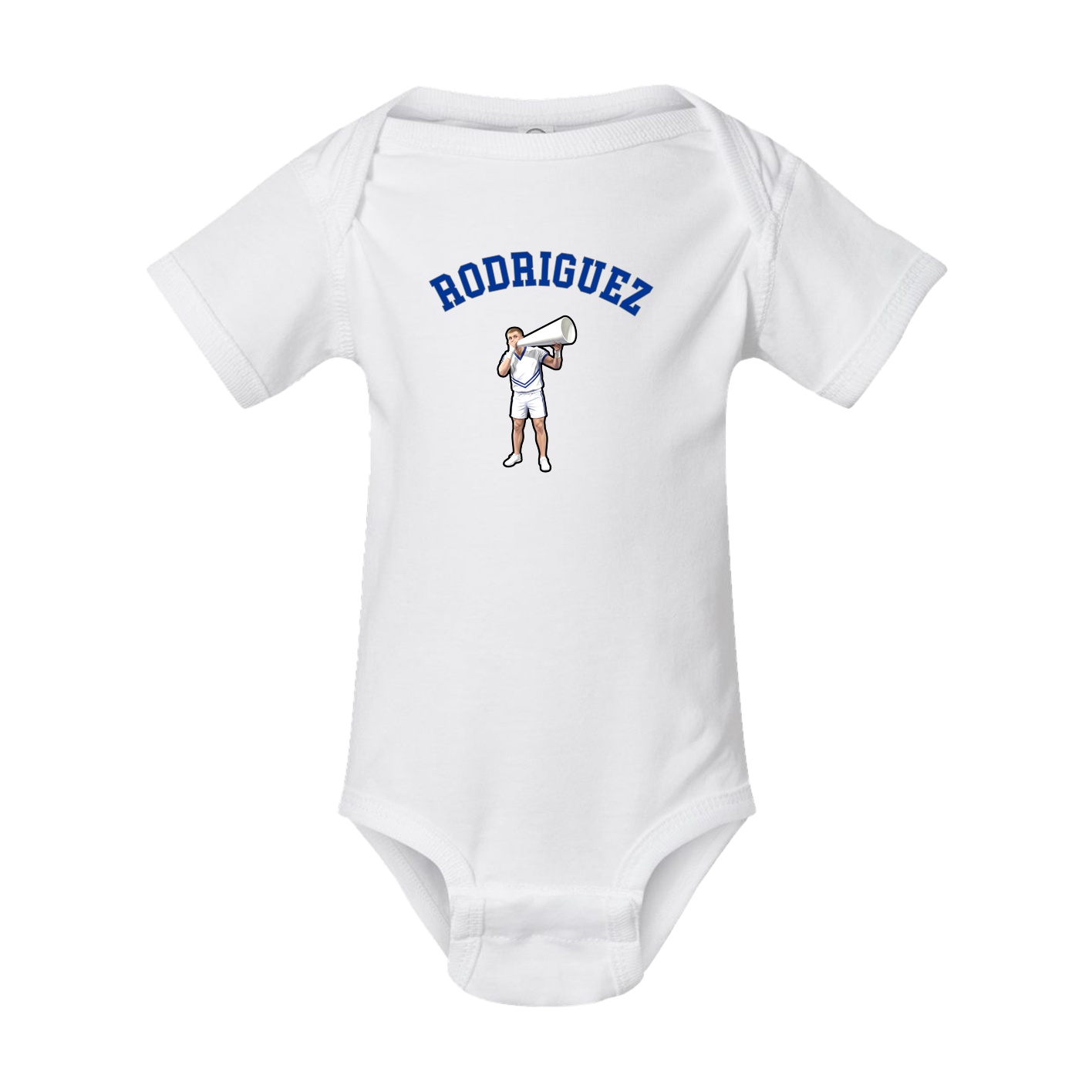 Baby Onesie — Shirsey Arch in White