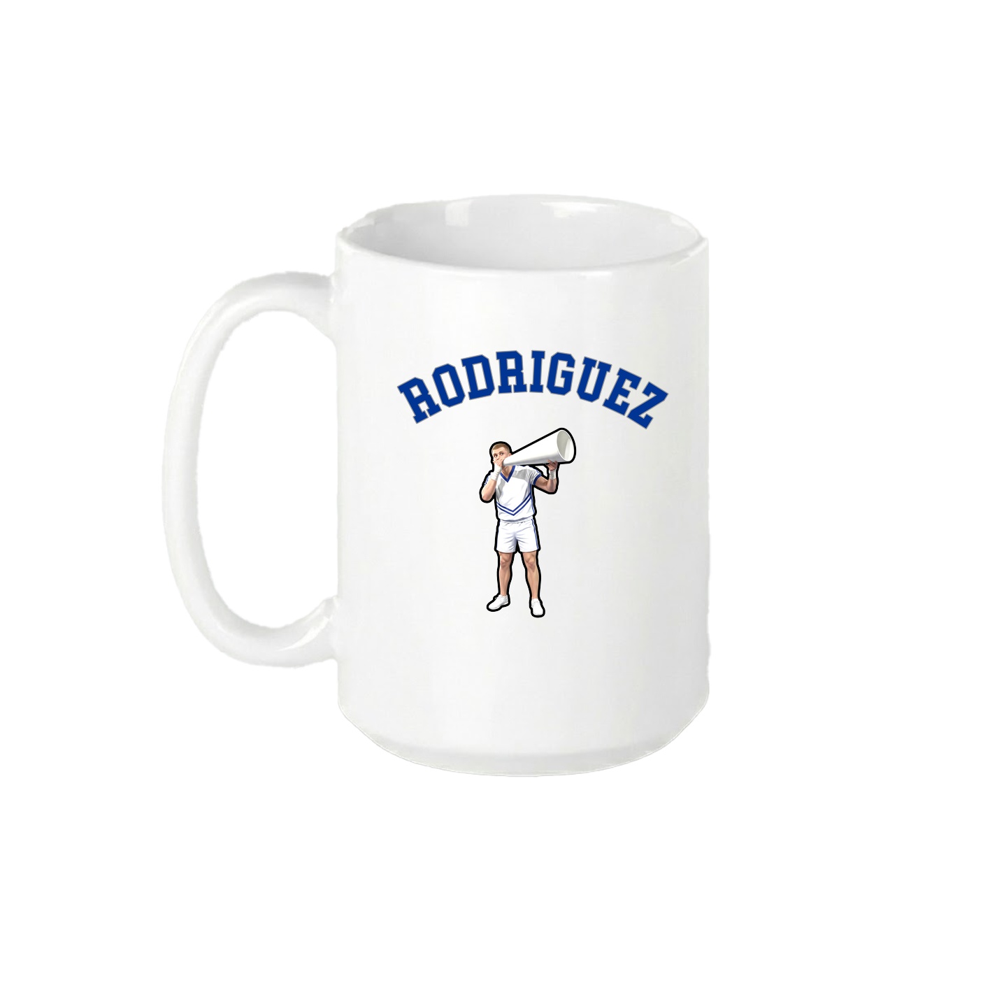 15oz Coffee Mug — Shirsey Arch in White