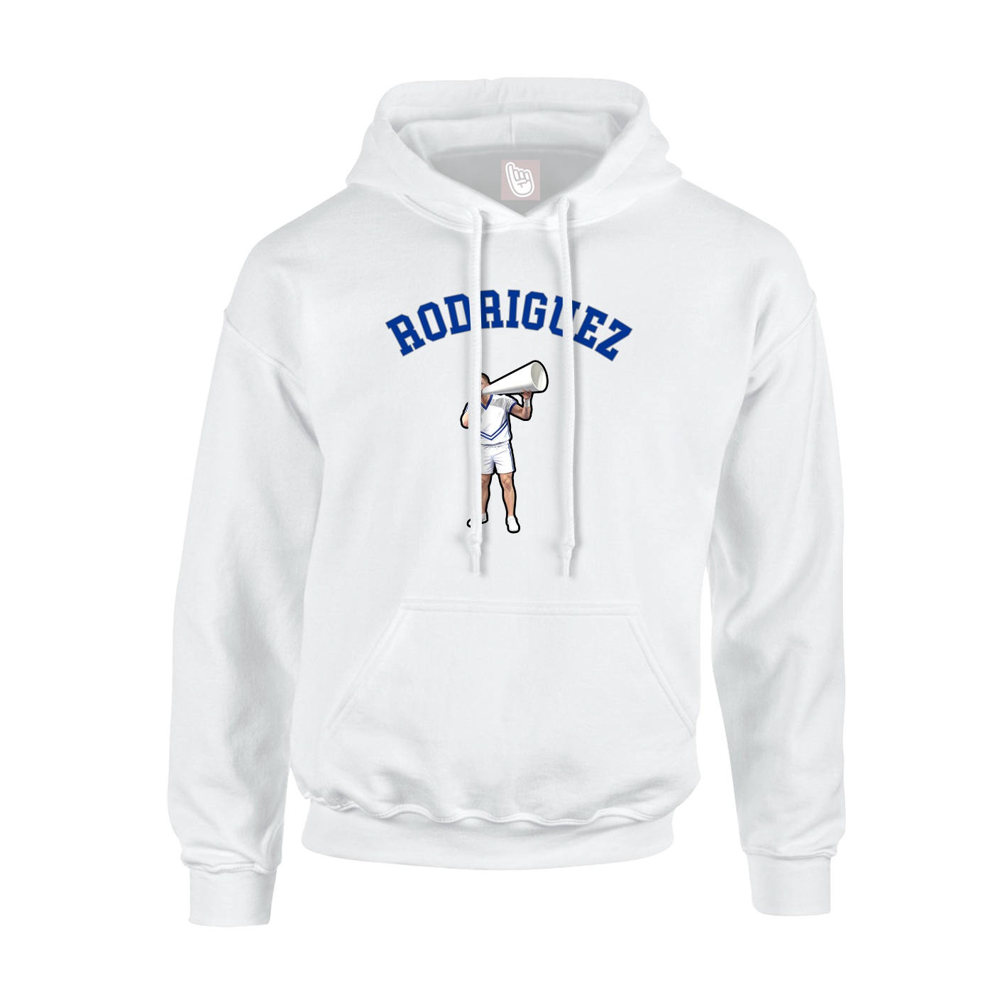 Hoodie — Shirsey Arch in White