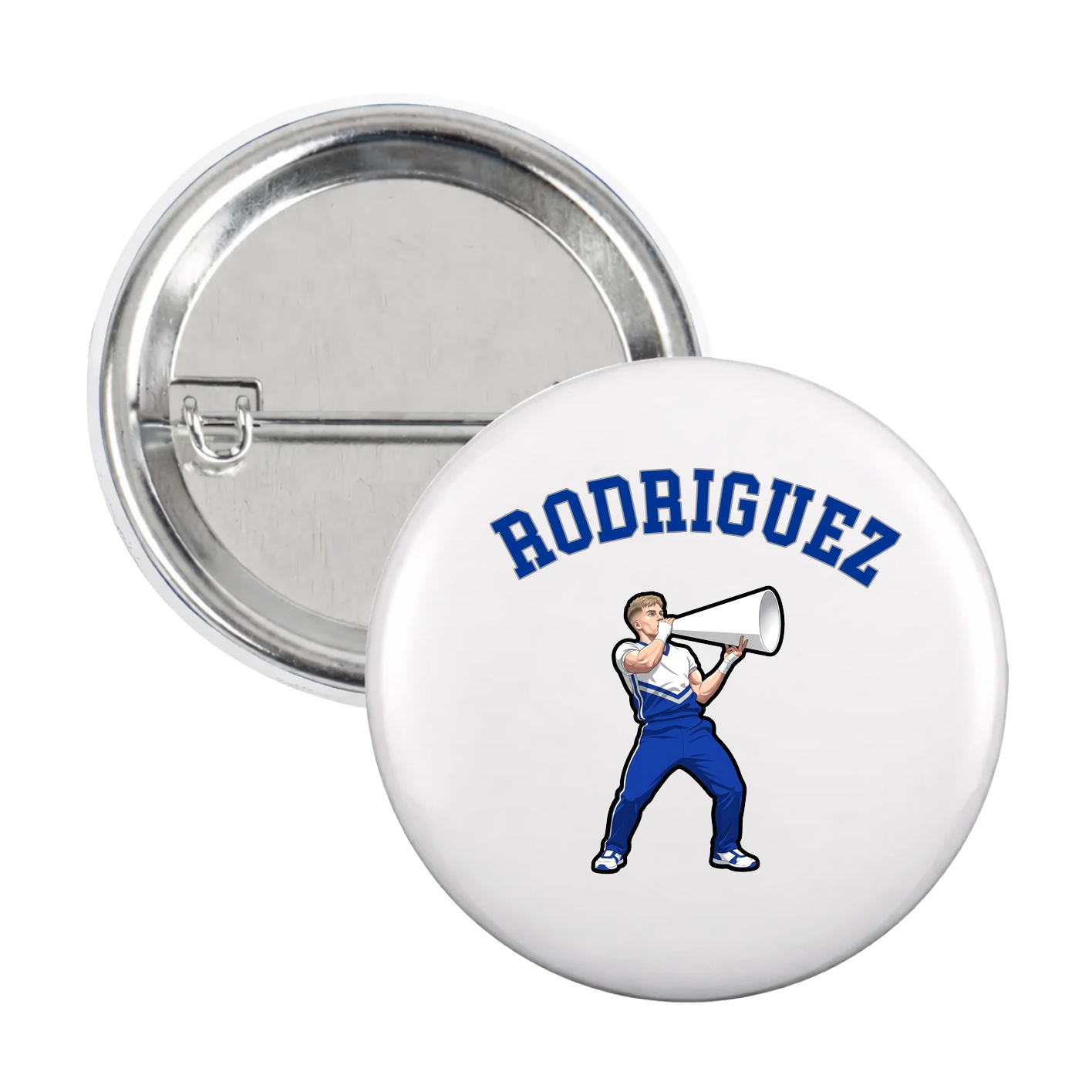 Game Day Button — Shirsey Arch in White
