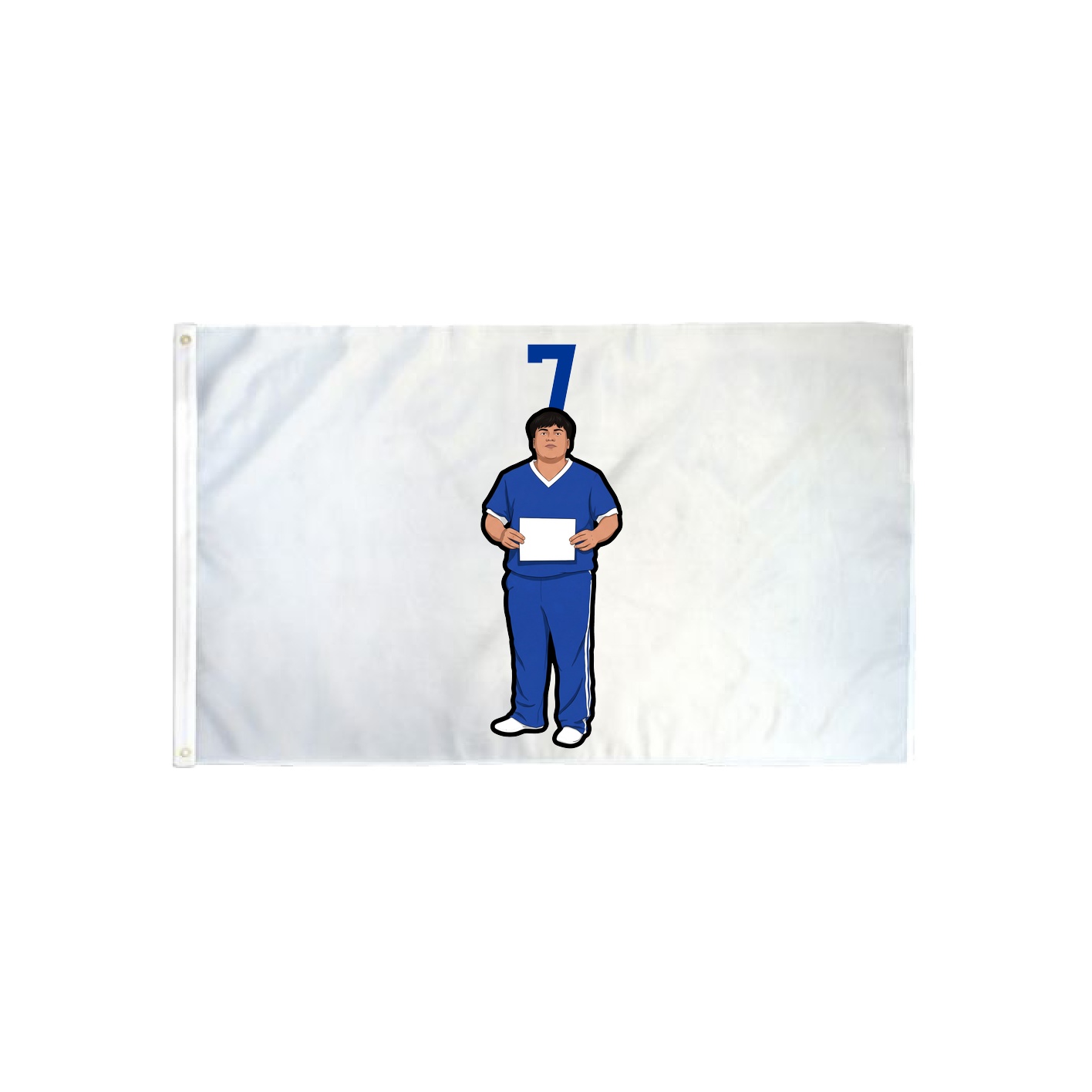 3x5 Flag — Number Top in Classic