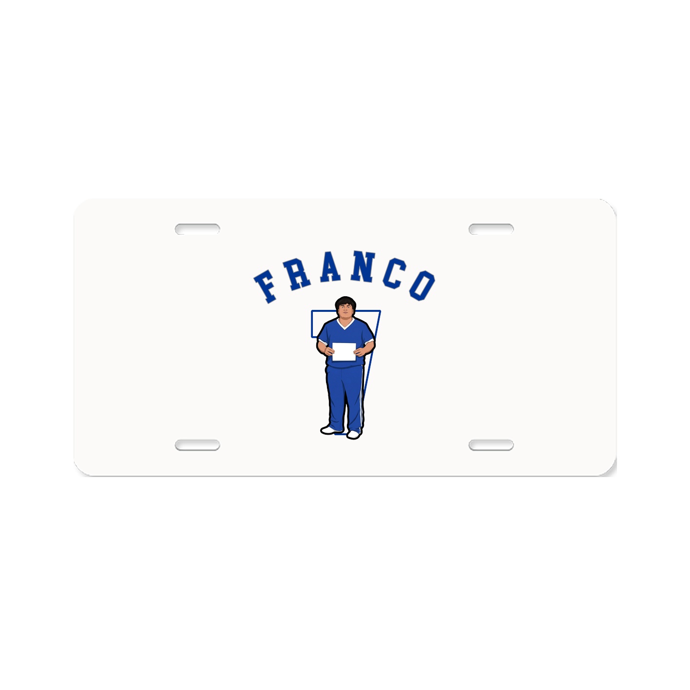 License Plate — Shirsey Arch in Classic