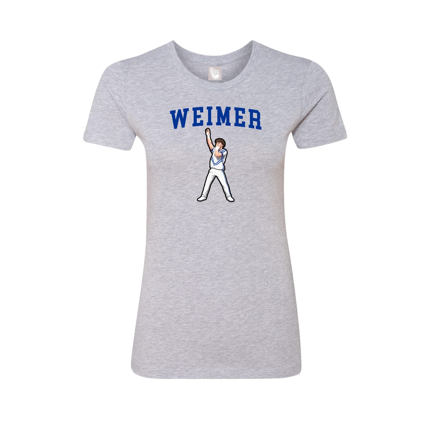 Fitted Women's Tee — Shirsey in Grey