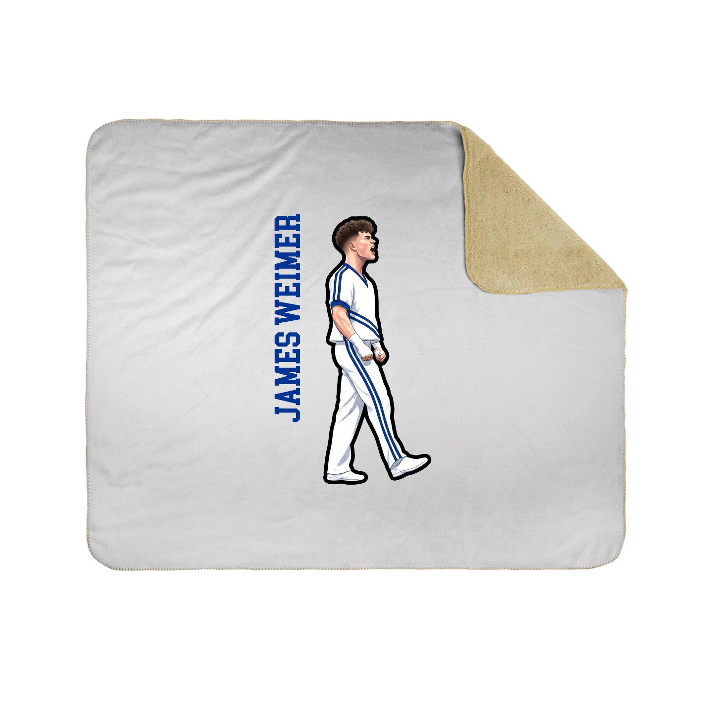 50x60 Sherpa Lined Throw Blanket