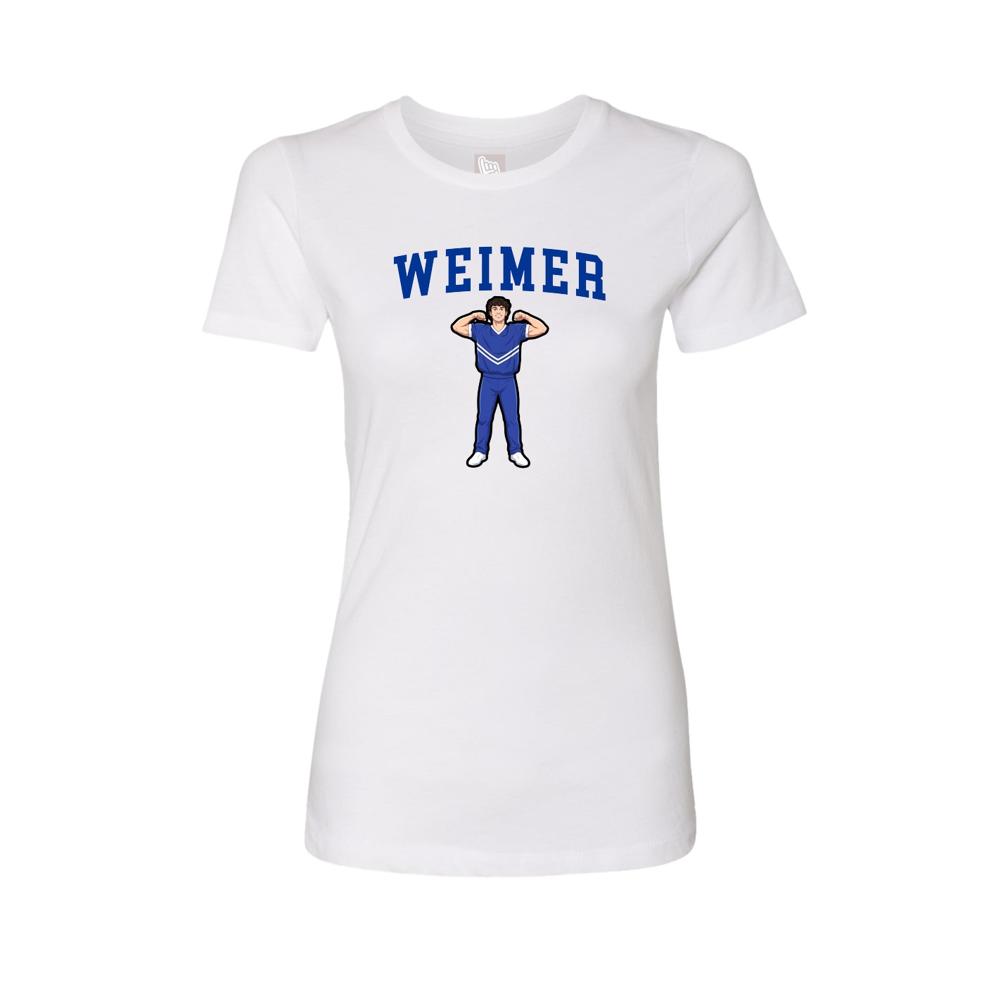 Fitted Women's Tee — Shirsey in White