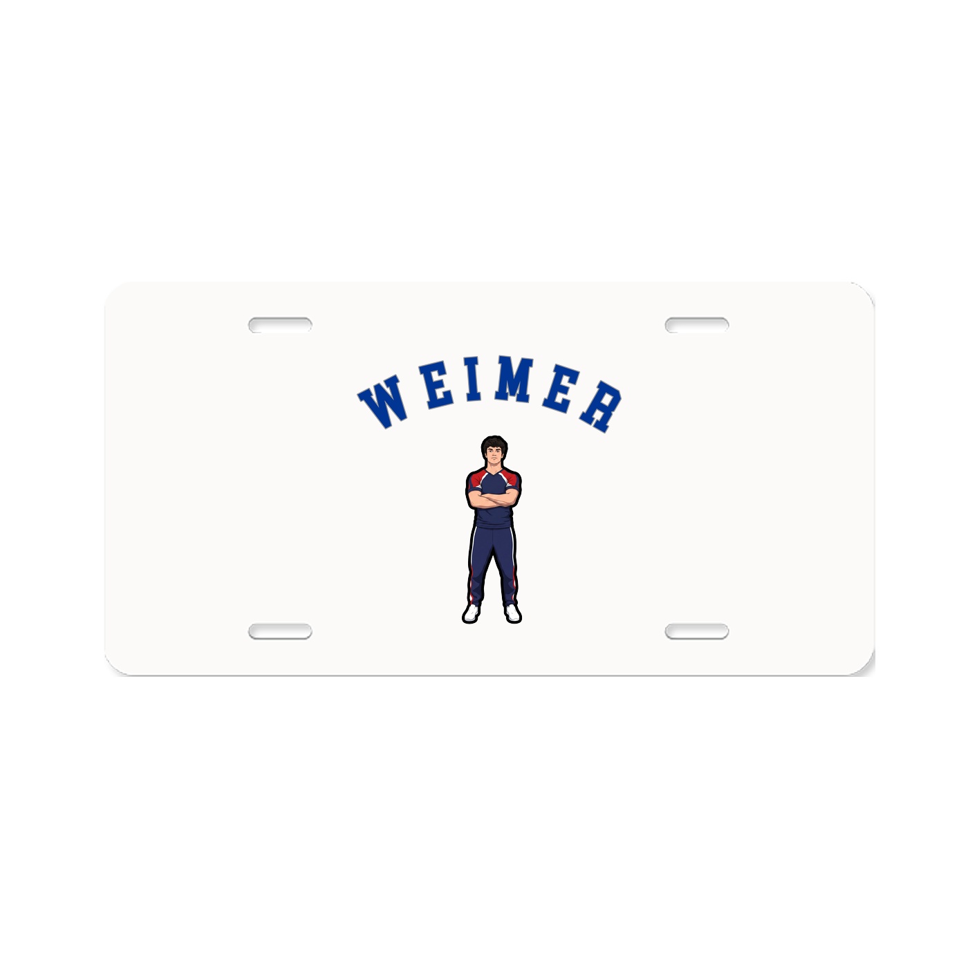 License Plate — Shirsey Arch in Classic