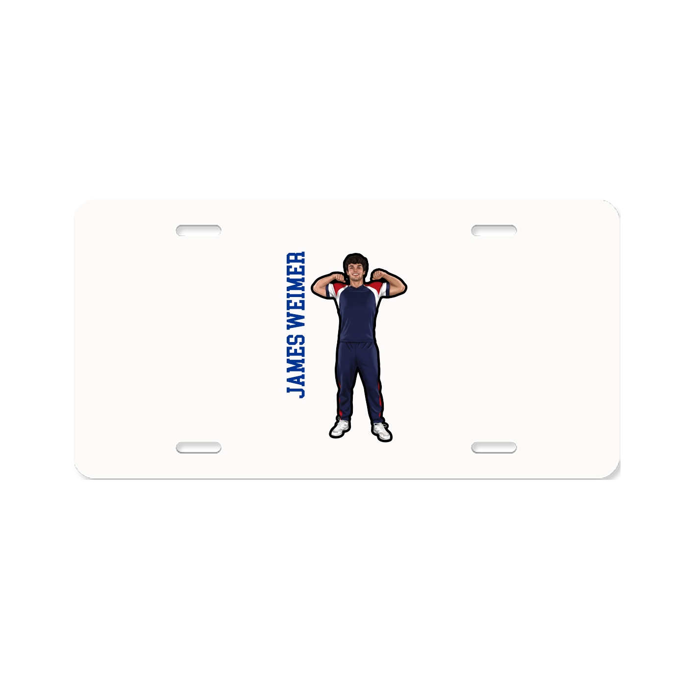 Aluminum License Plate