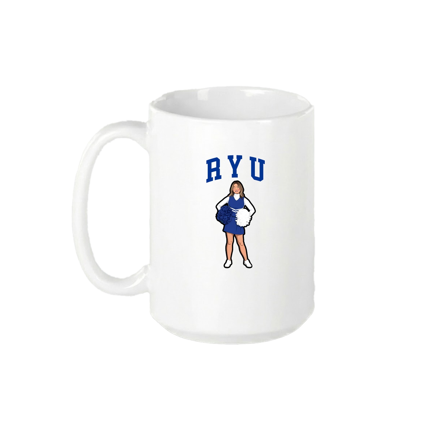 15oz Coffee Mug — Shirsey in White
