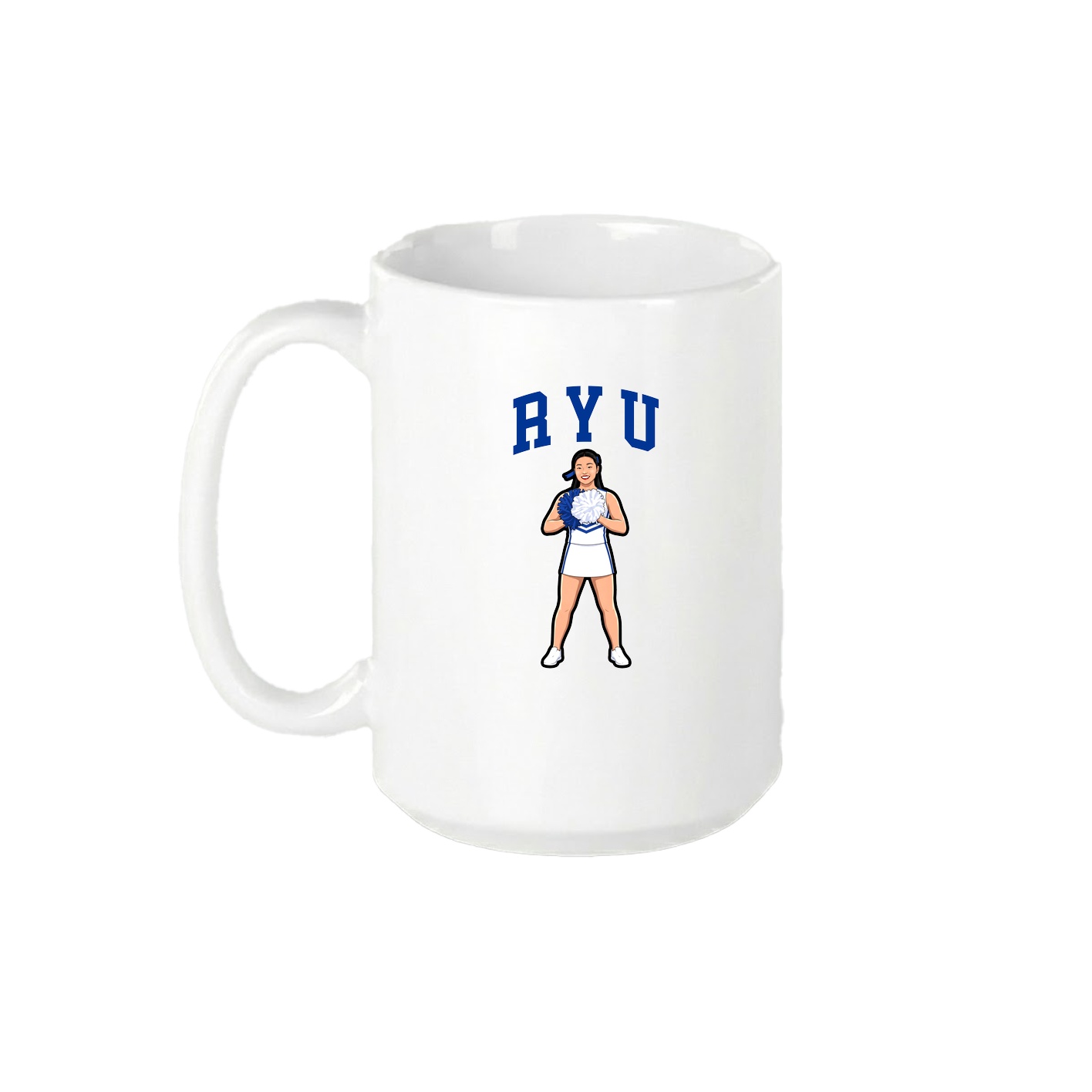 15oz Coffee Mug — Shirsey in White