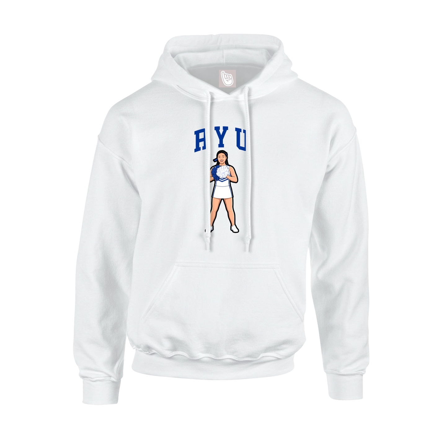 Youth Hoodie — Shirsey in White