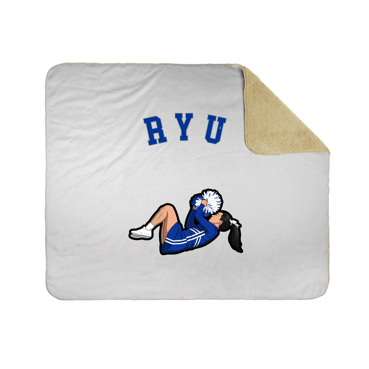 Throw Blanket — Shirsey Arch in White