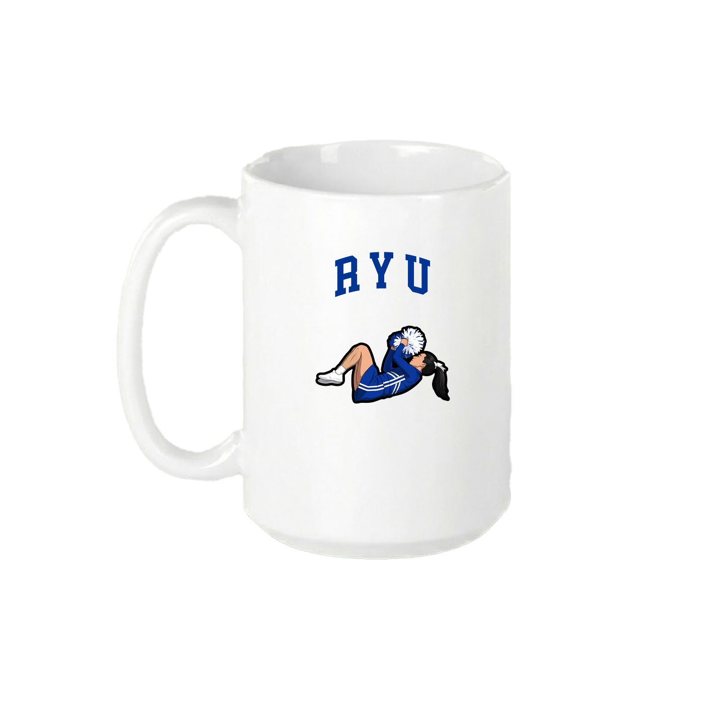 15oz Coffee Mug — Shirsey in White