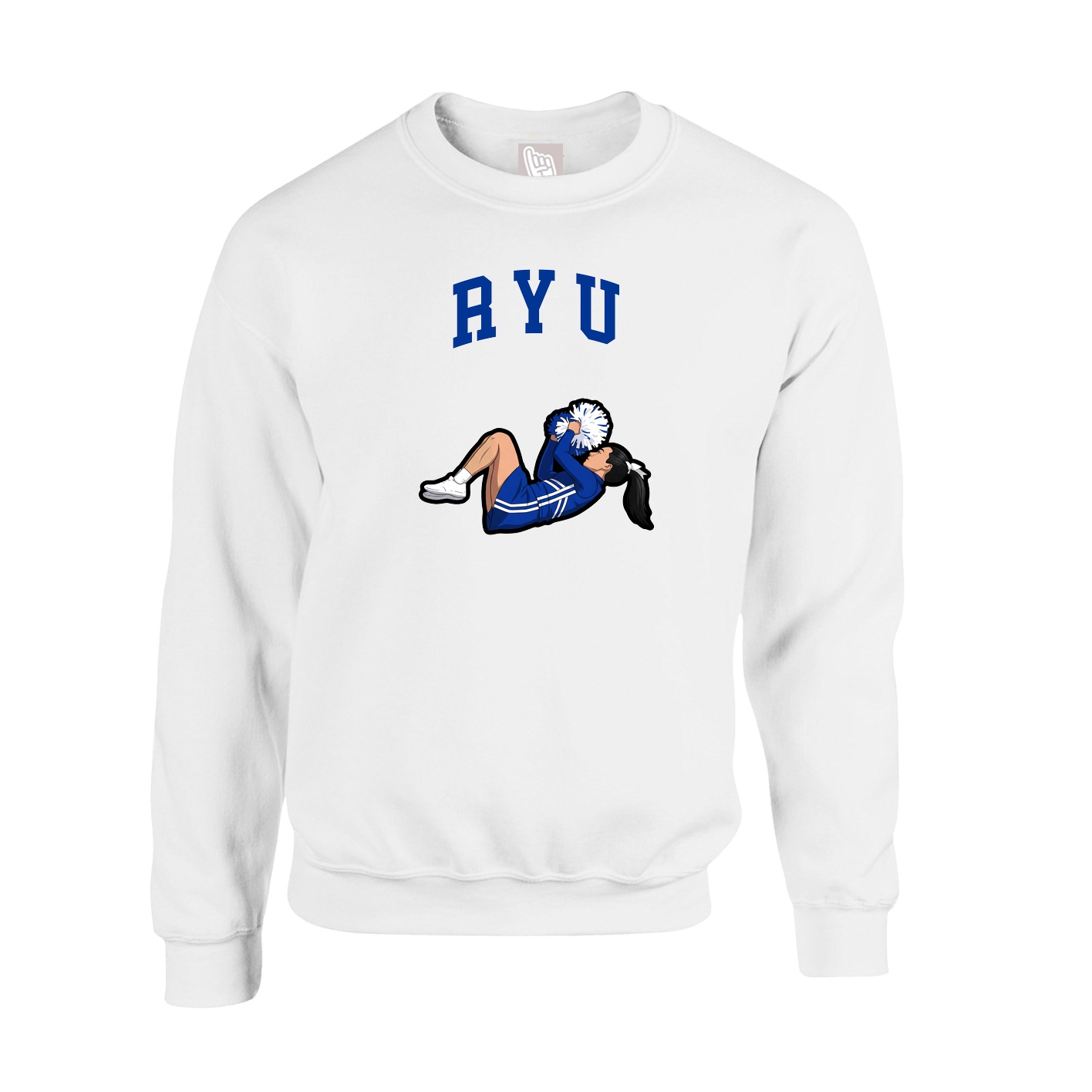 Fleece Crew — Shirsey in White
