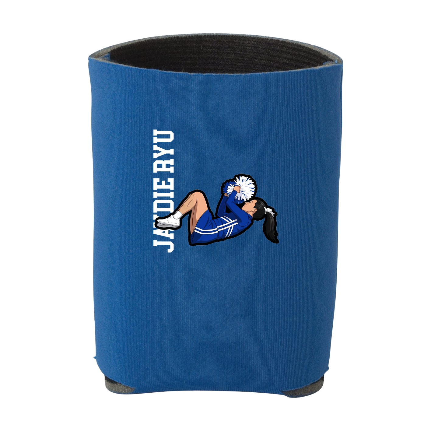 Can Holder — Name Vertical in Royal