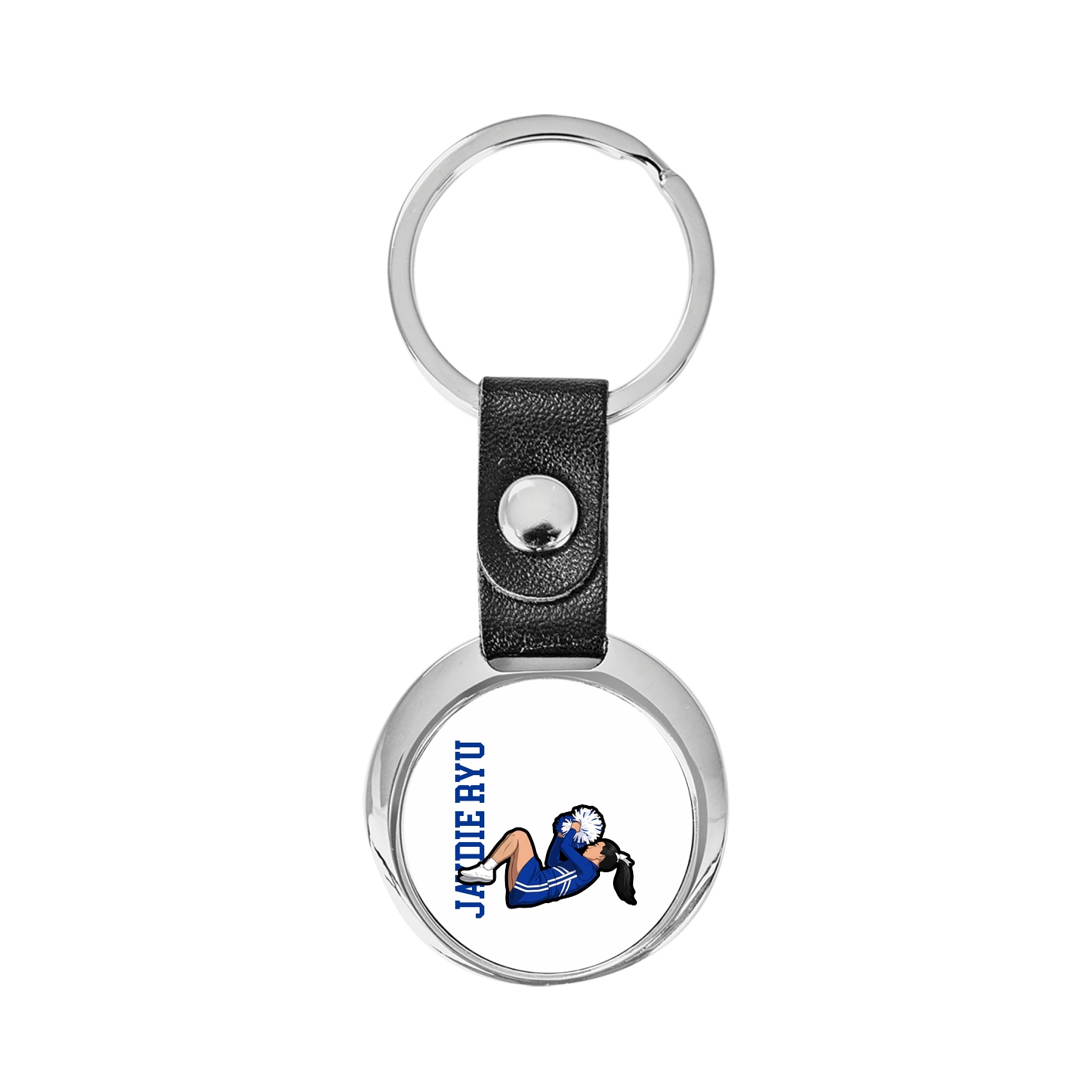 Key Chain — Name Vertical in Classic