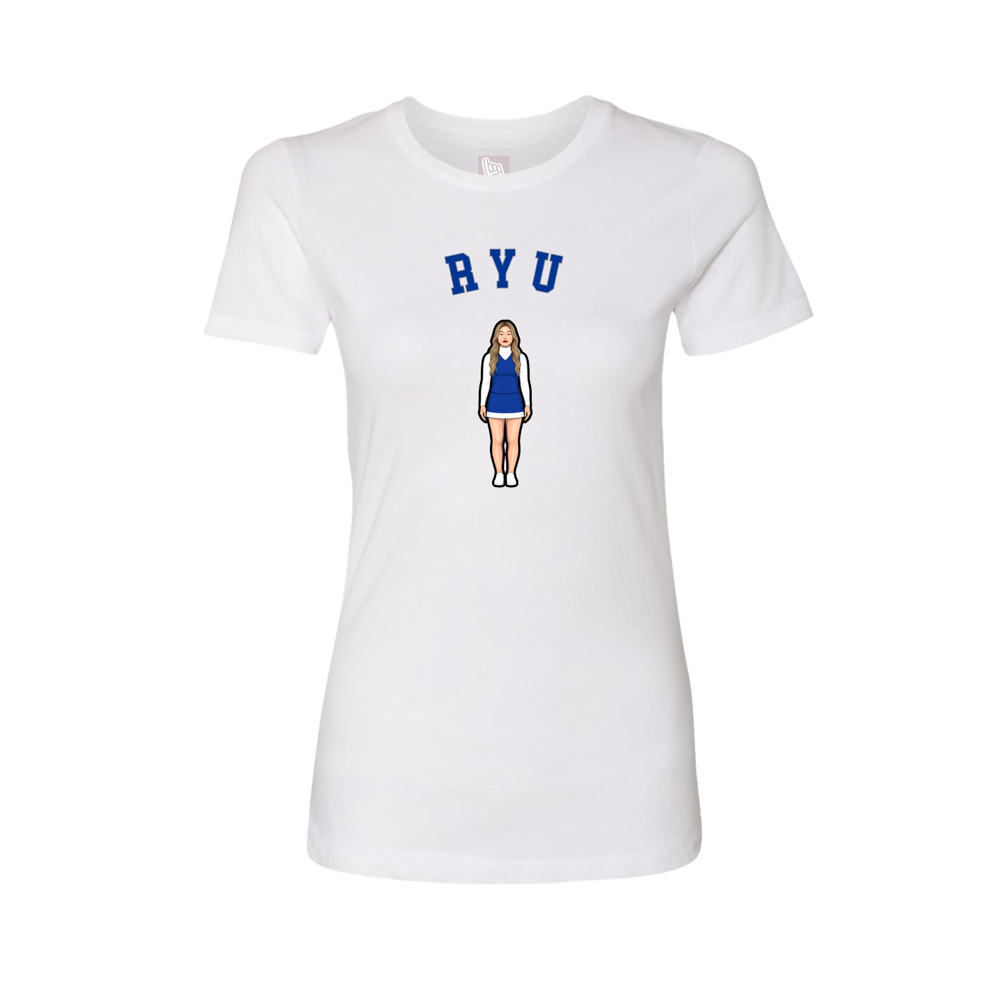 Womens Tee — Shirsey Arch in White